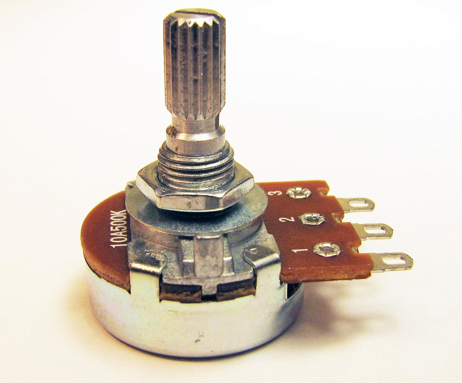 6-pack 250K Bourns Audio-Taper Guitar Volume Potentiometers