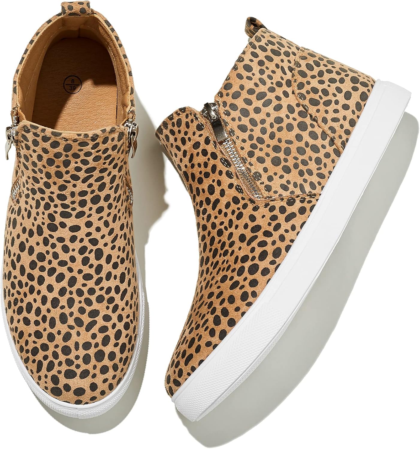 black leather sneaker booties