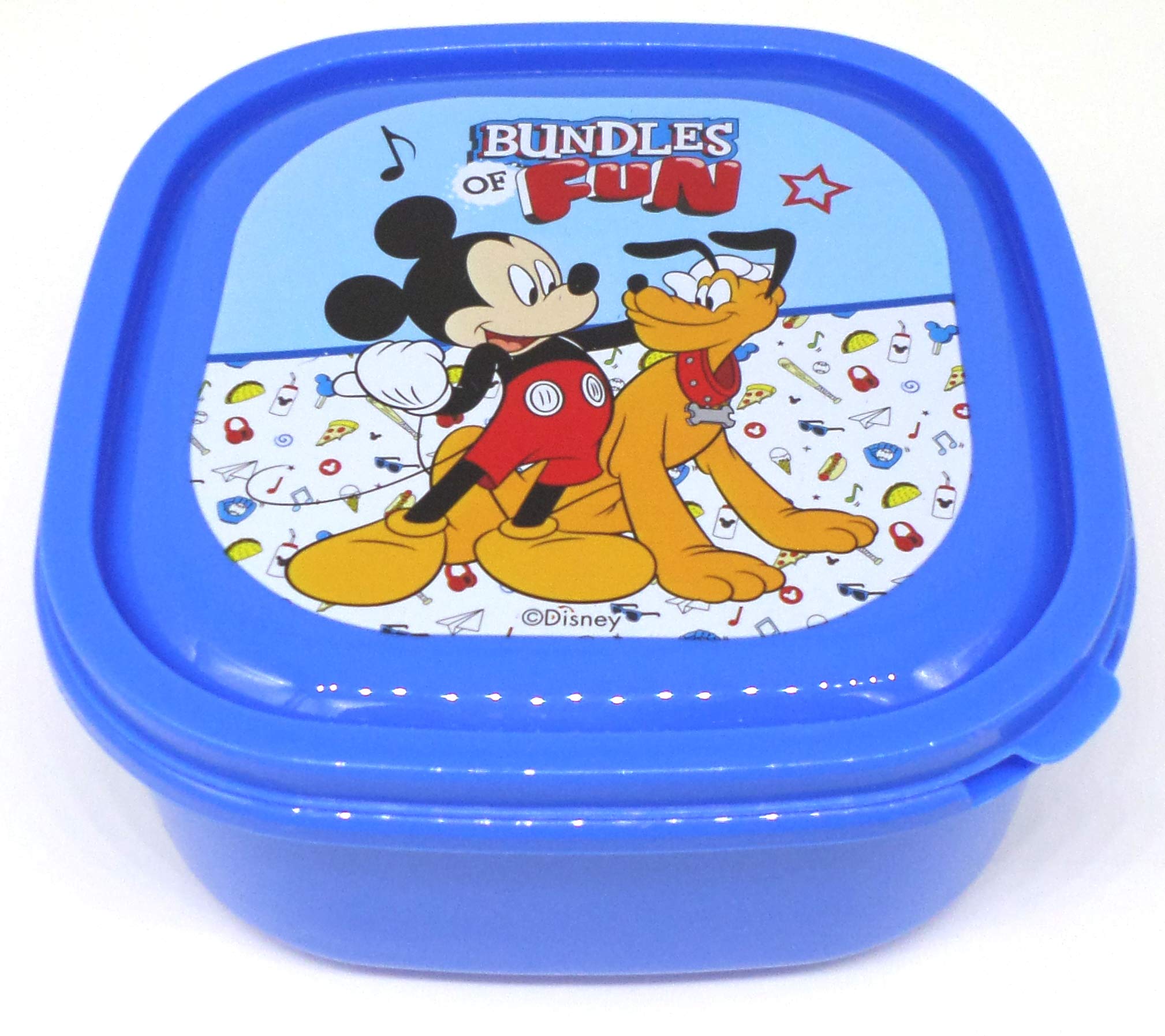 Disney Mickey Mouse Set De Regalo Mochila + Billetera + Bolsa Aislante + Botella Para Beber + Caja De Almuerzo - Licenciado Oficialmente - Backpack Purse Lunch Bag Bottle Sandwich Box - Gift Bundle