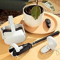 Vista 8 de GimmeVR VR Golf Club Handle Accessory Compatible with Oculus Quest 2 and Rift S, Realistic Grip Handle Attachment with Weighted Balance, Golfing