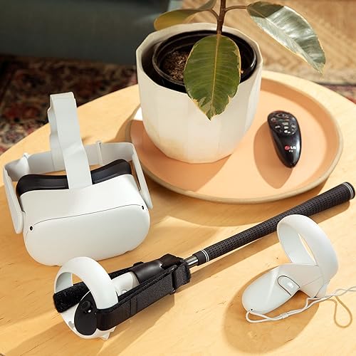 Miniatura 8 de GimmeVR VR Golf Club Handle Accessory Compatible with Oculus Quest 2 and Rift S, Realistic Grip Handle Attachment with Weighted Balance, Golfing