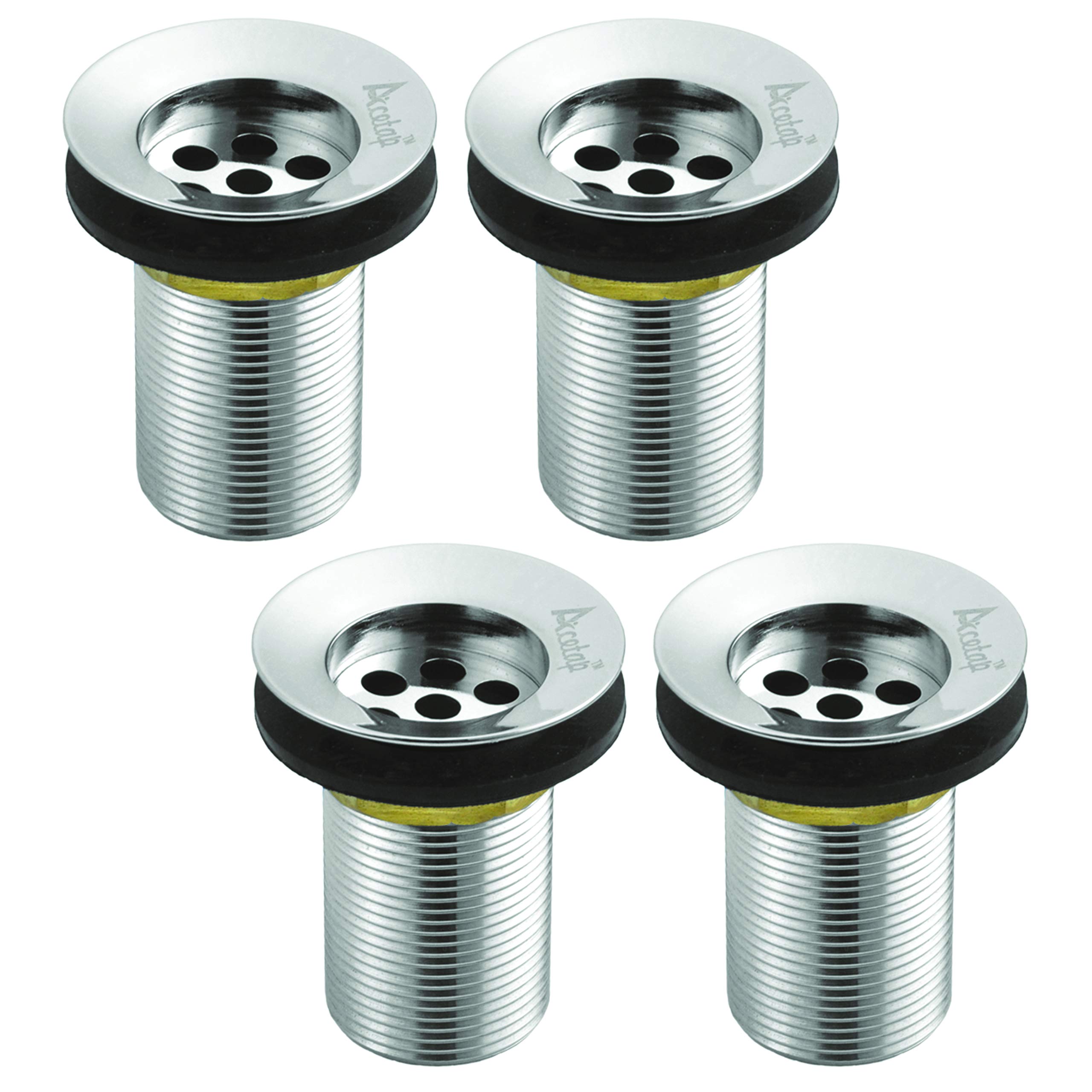 Acetap Brass 32 mm Heavy Duty Full Thread Waste Coupling for Wash Basin, (Chrome) 5" INCH Pack of 4 Piece (B08KLLF8J5) Amazon Price History, Amazon Price Tracker