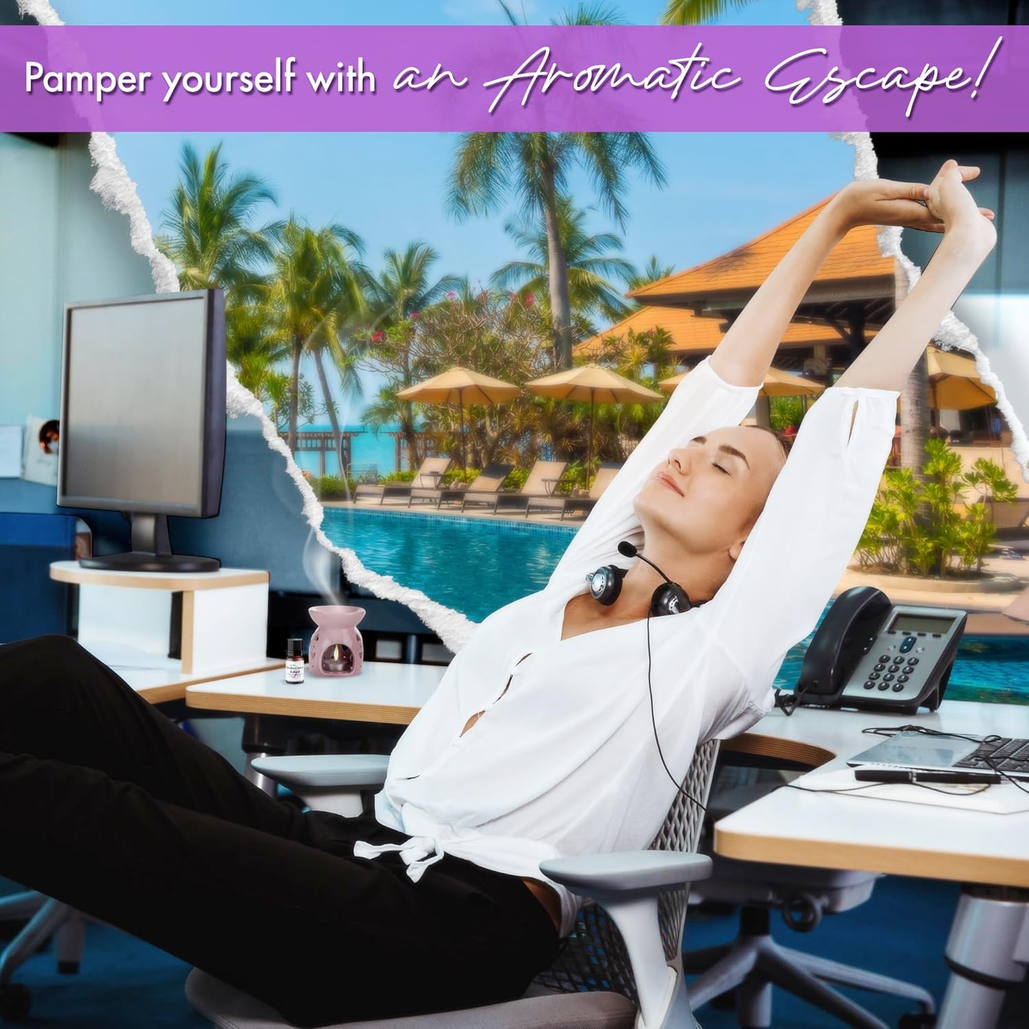 Eclectic Lady Fragrance Oil - 10 ml Fresh Green Clover & Aloe Blend for Diffusers, Candles & Home Scents - Image 6