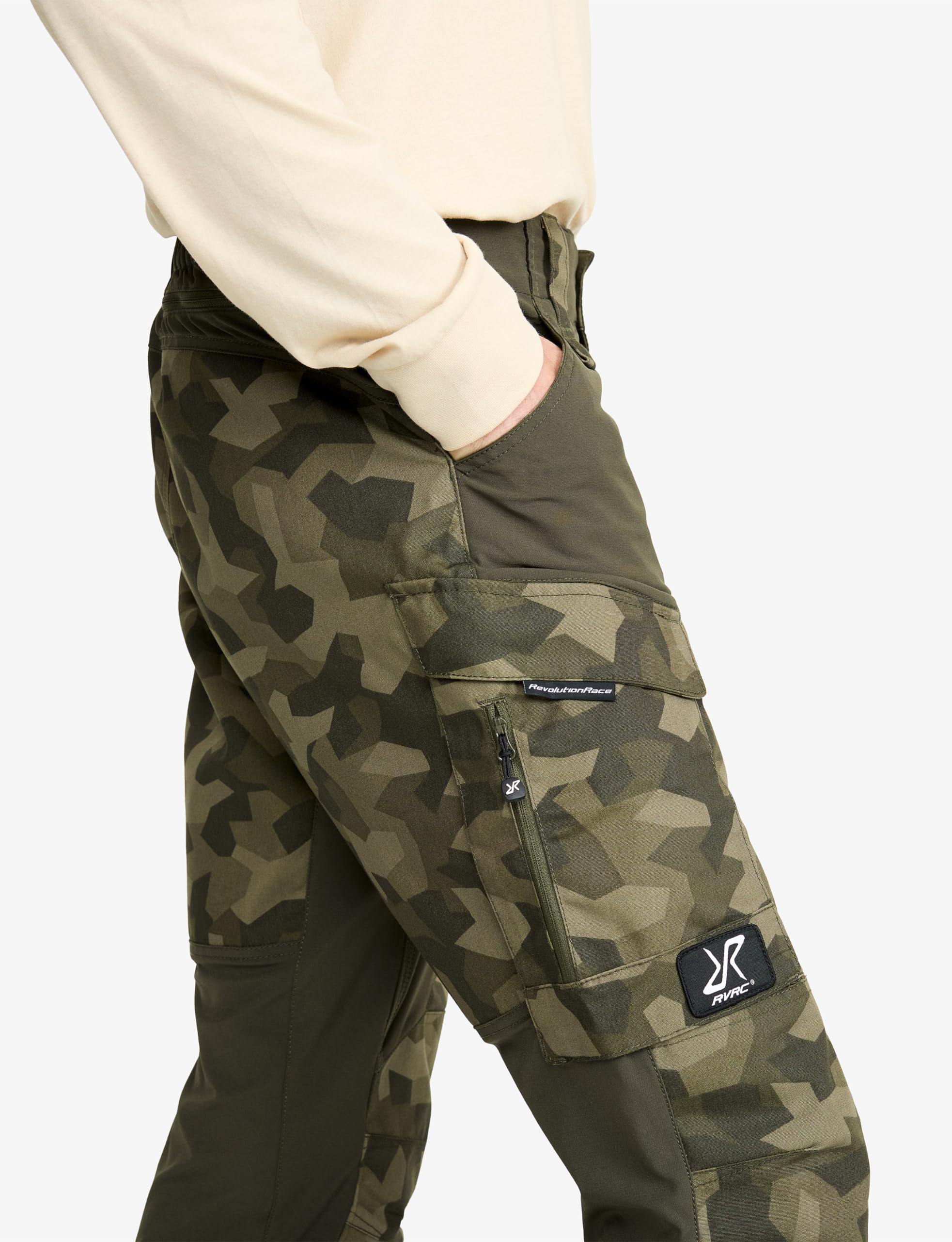 RevolutionRace RVRC GP Pants, Pantaloni da Uomo, durevoli per Trekking e Altre attività all'Aria Aperta