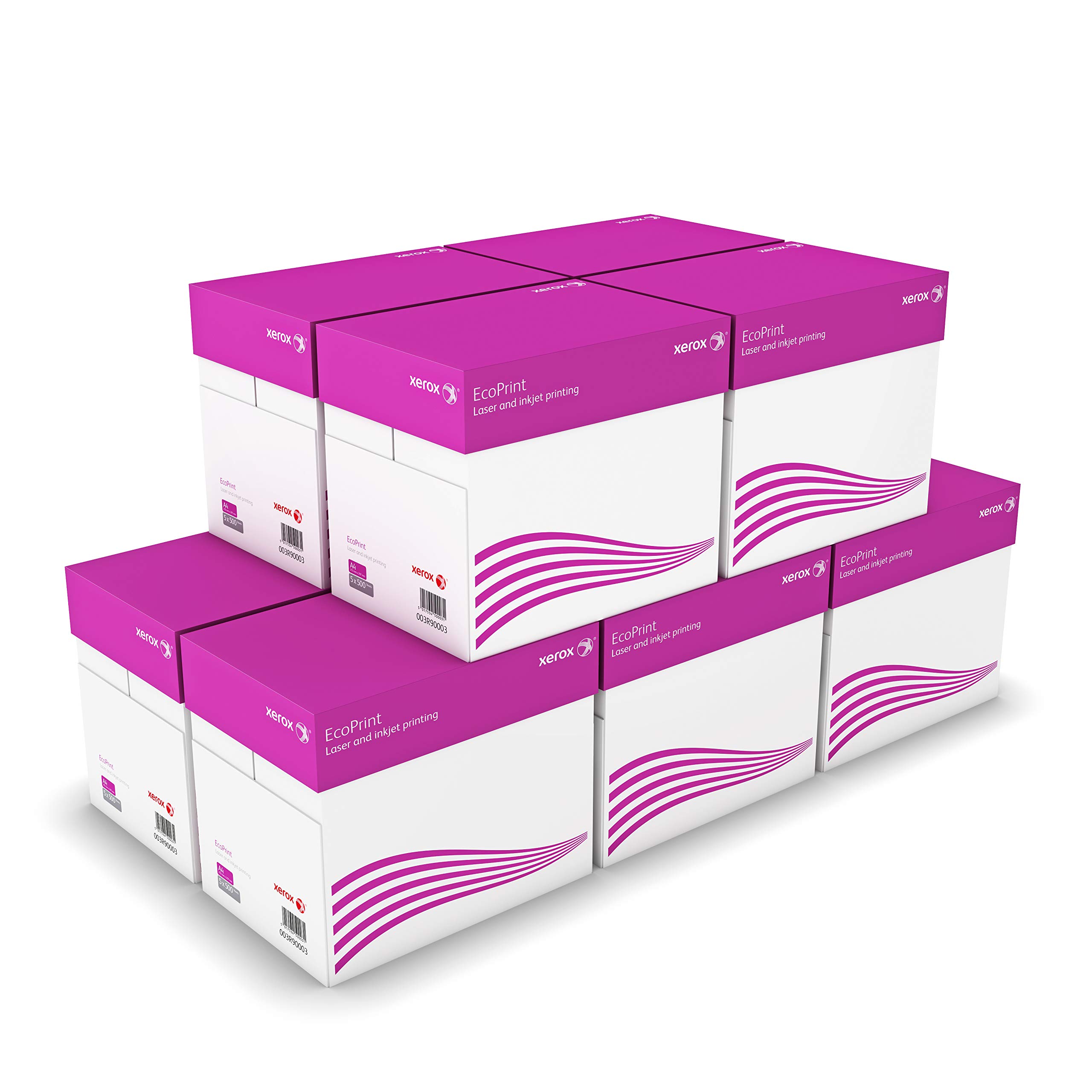Xerox EcoPrint - Papier multifonction Blanc 75 g/m² A4 - Lot de 10 cartons - 50 ramettes de 500 feuilles - 25.000 feuilles