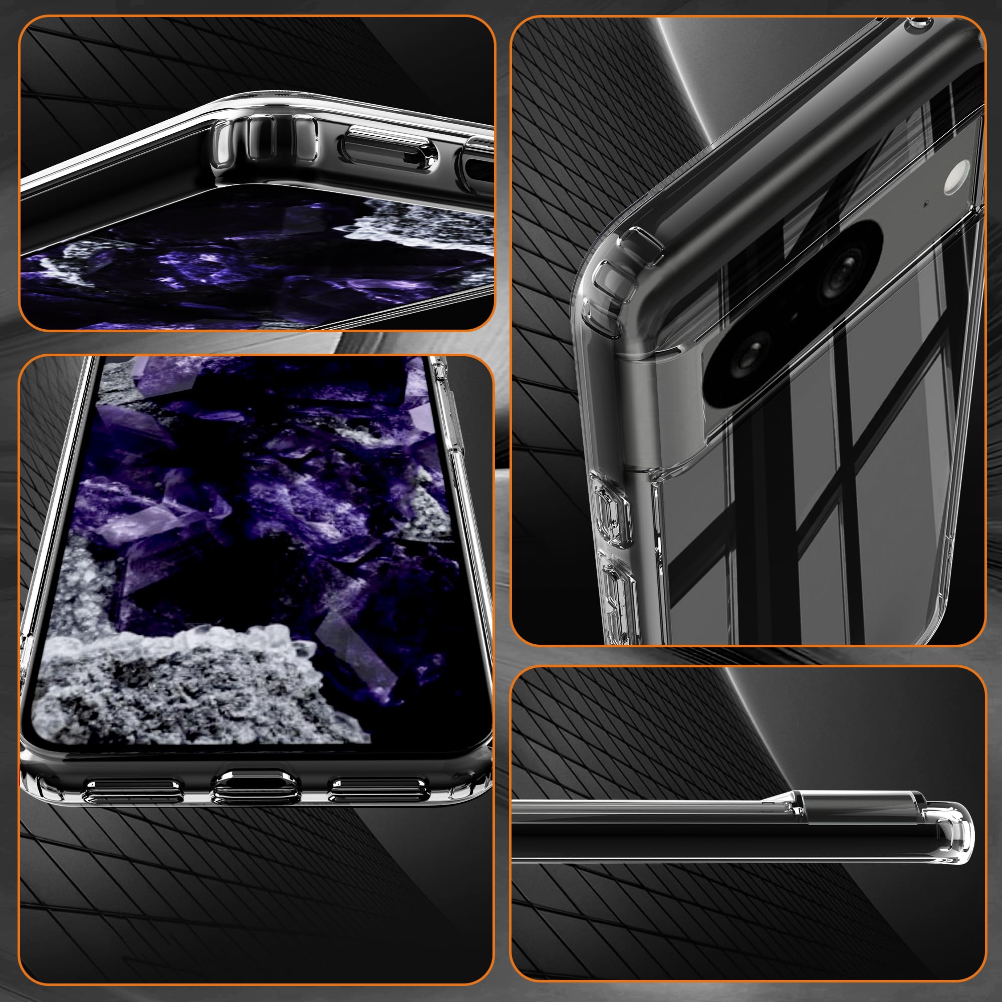 Funda Silicona Antigolpes Para Google Pixel 8 Pro 5g Diseño Flores 03