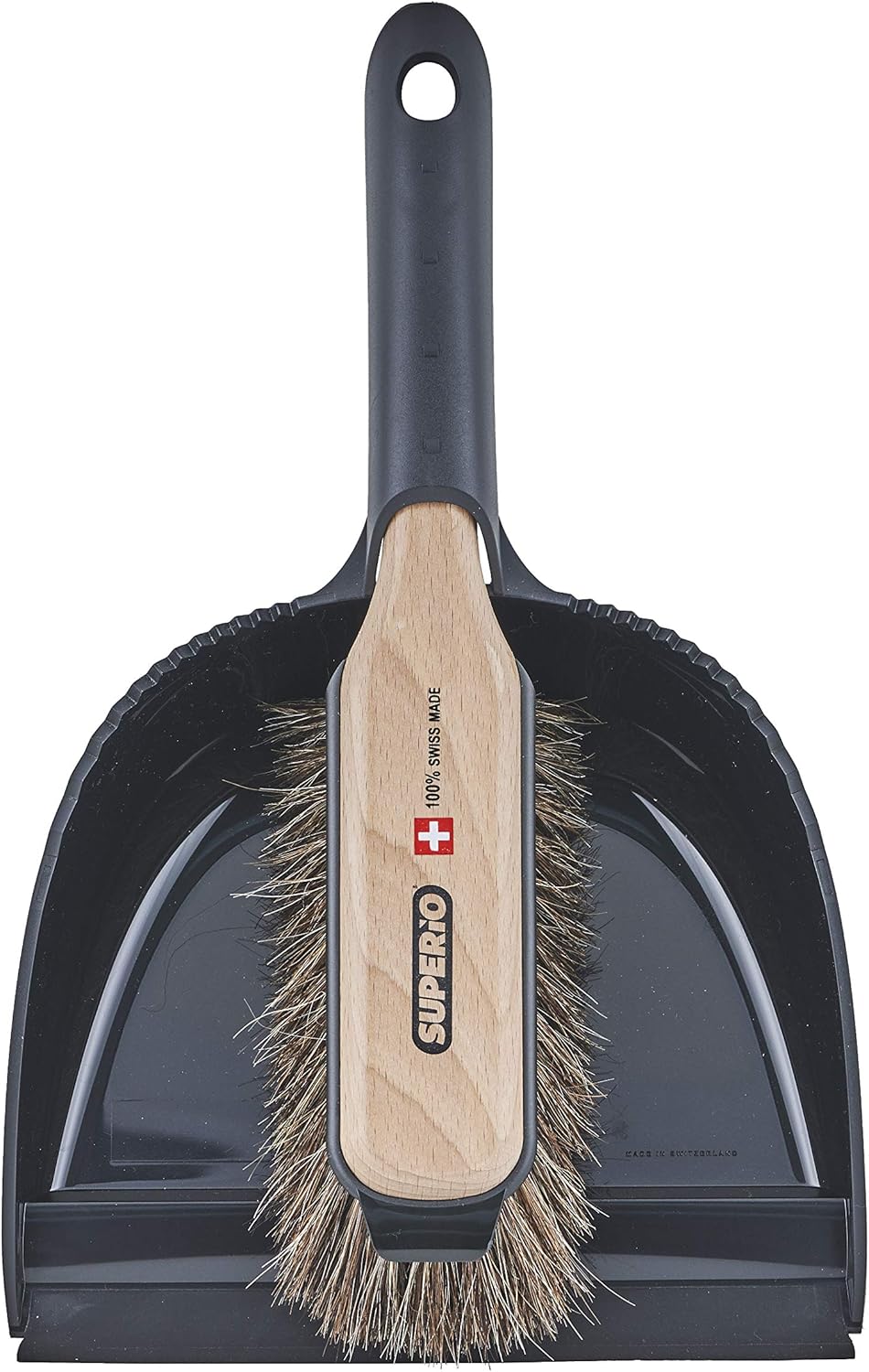 Home & Kitchen Home getgoSet Lazy Grete Dustpan and brush Horse hair