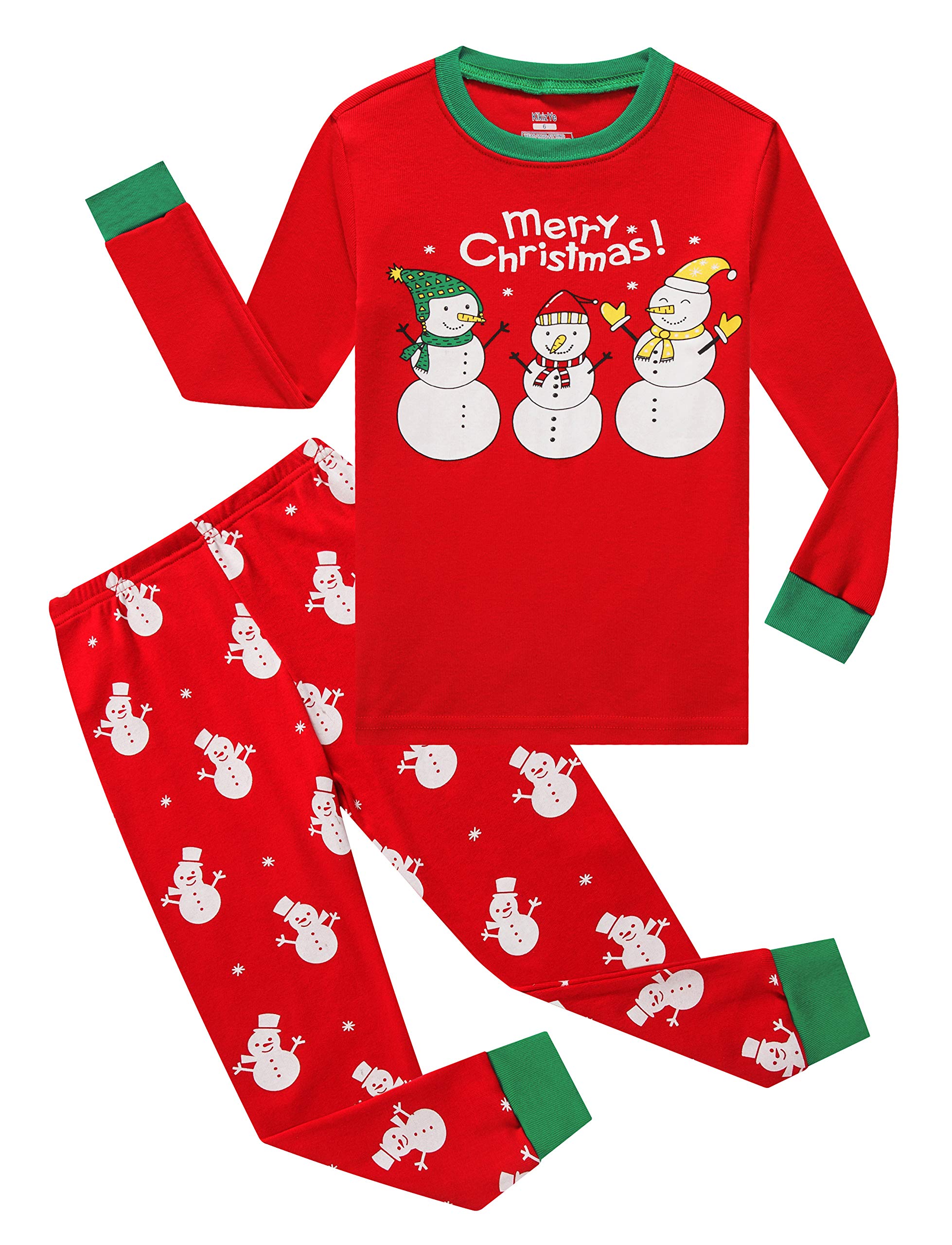 KikizYe Pajamas for Boys Pjs Kids Long sleeve Pijamas
