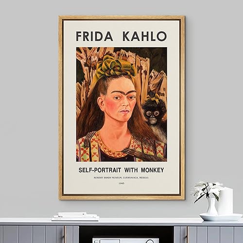 Miniatura 66 de IDEA4WALL - Lienzo enmarcado con impresión de arte abstracto listo para colgar en la pared de la sala y habitación Bs06-2103-famoso-m15