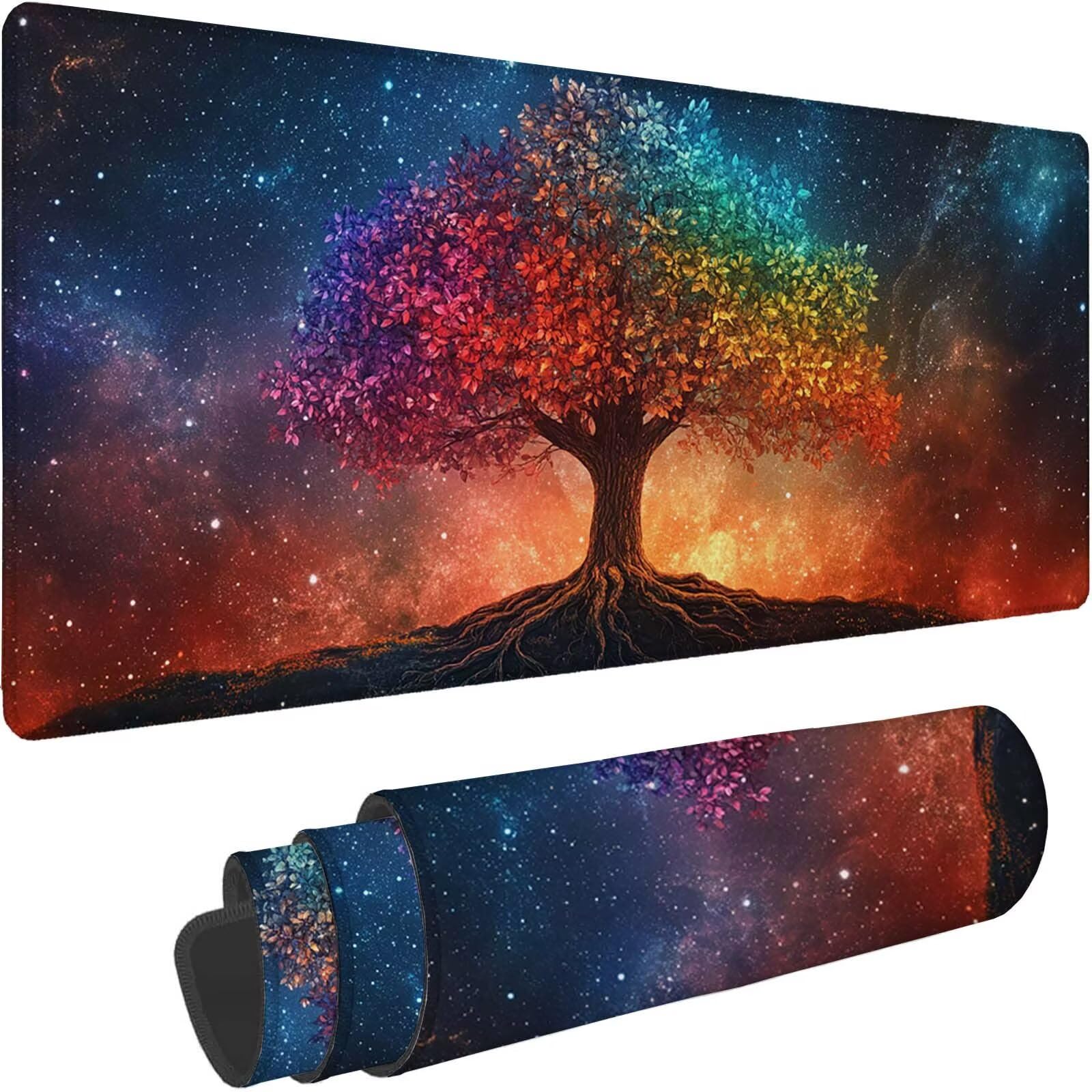 Tappetino Mouse 900x450mm | Superficie Ultra-Liscia, Albero 0-z630