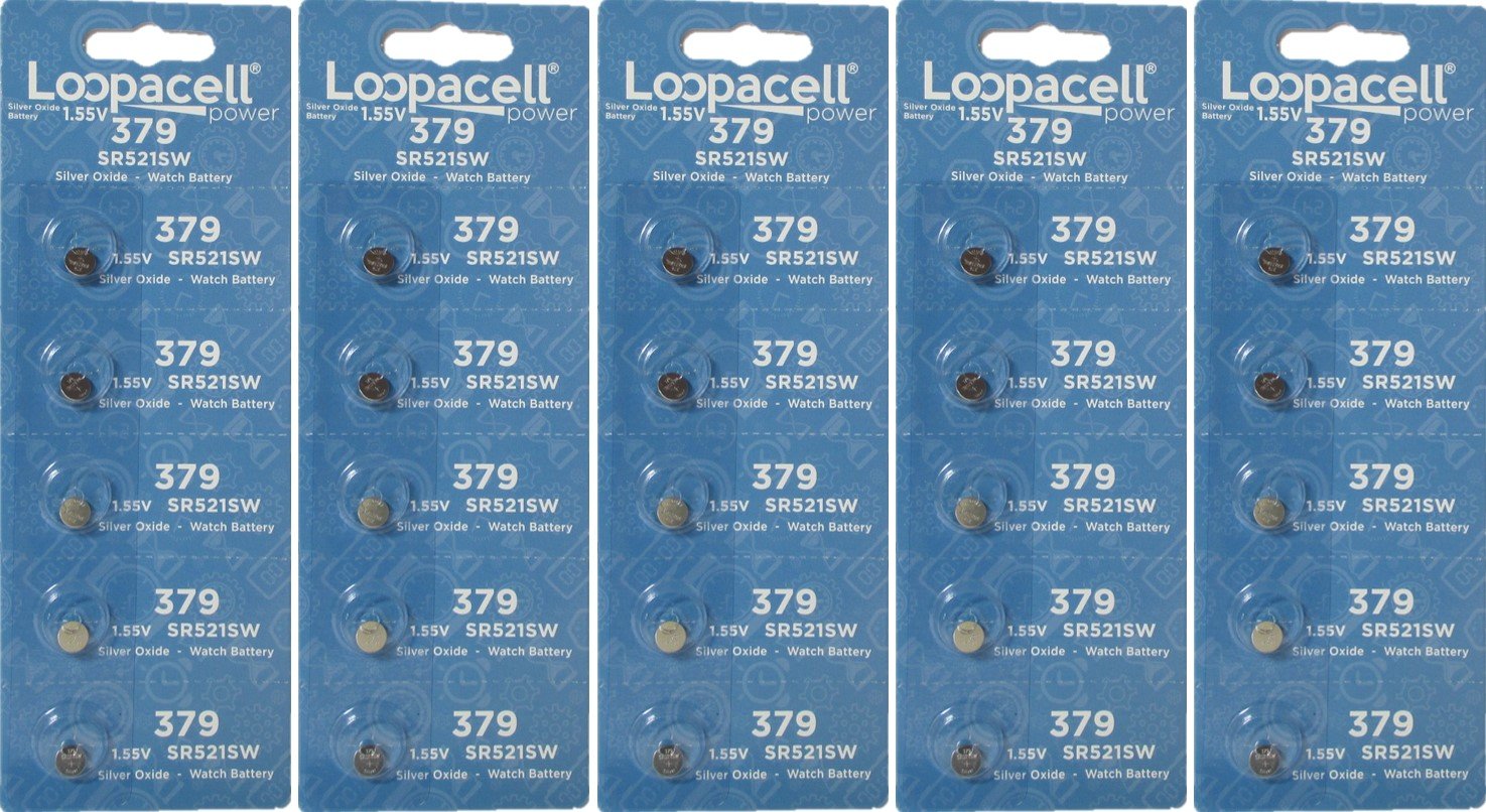 25 379 Watch Batteries SR521SW Battery Cell