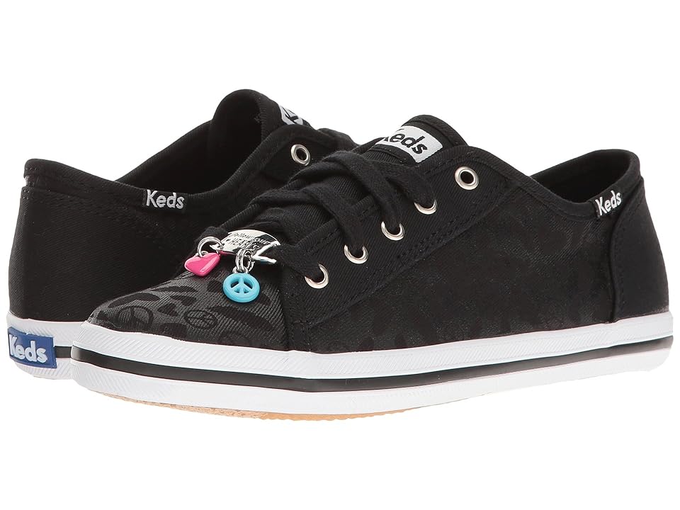 

Keds Kids Kickstart Charm (Little Kid/Big Kid) (Black) Girl's Shoes