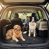 Vista 4 de Juego de alfombrillas y revestimiento de carga para Peugeot 308 2008-2013 Revestimiento de suelo de TPE negro para todo tipo de clima, para 1ª
