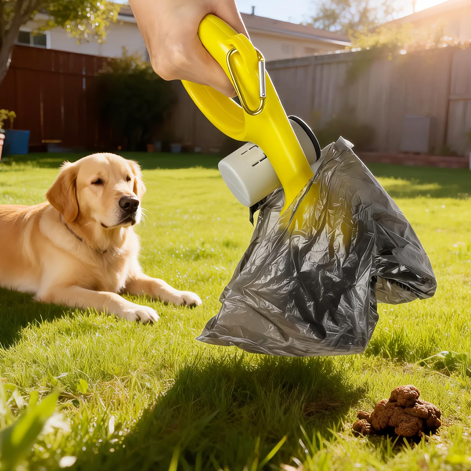 Dog Poop Trash Can - Outdoor & Odor Control -7 Dog Poop Trash Can - Outdoor & Odor Control -7