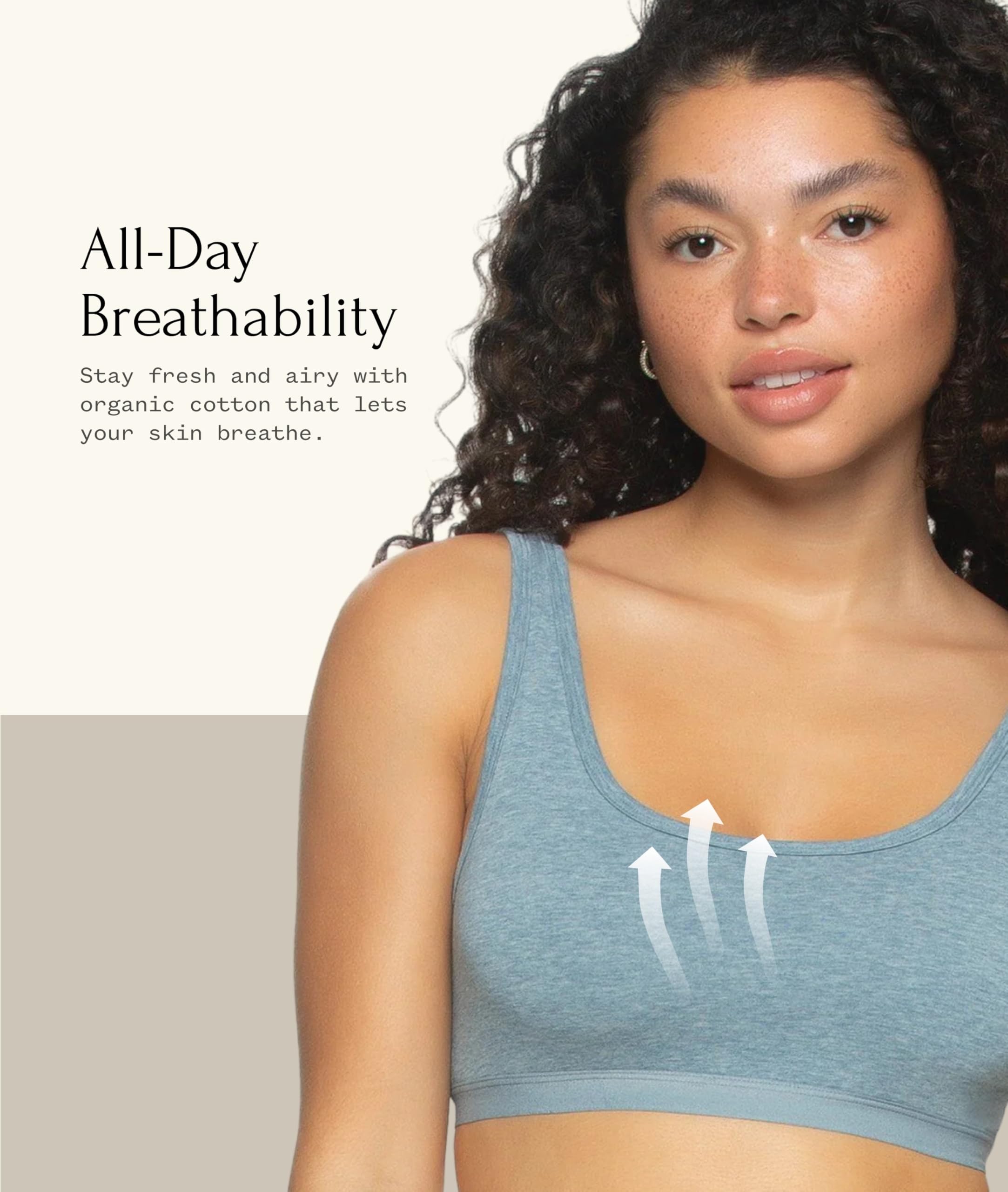 Felina | Organic Cotton Bralette | Plant-Based Dyes
