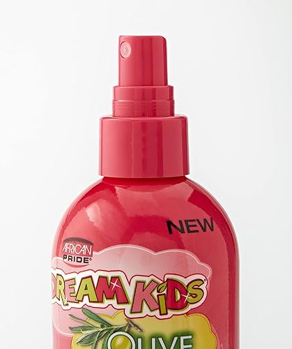 Miniatura 2 de African Pride Dream Kids Olive Miracle - Espray hidratante para trenzas, ayuda a fortalecer y proteger el cabello, excelente para trenzas, giros,