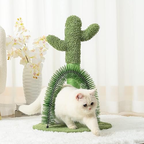 Miniatura 9 de Mile High Life  Condominio de árbol para gatos de varios niveles de 58 pulgadas para gatos grandes  Hamaca y árbol rascador cubierto de sisal para