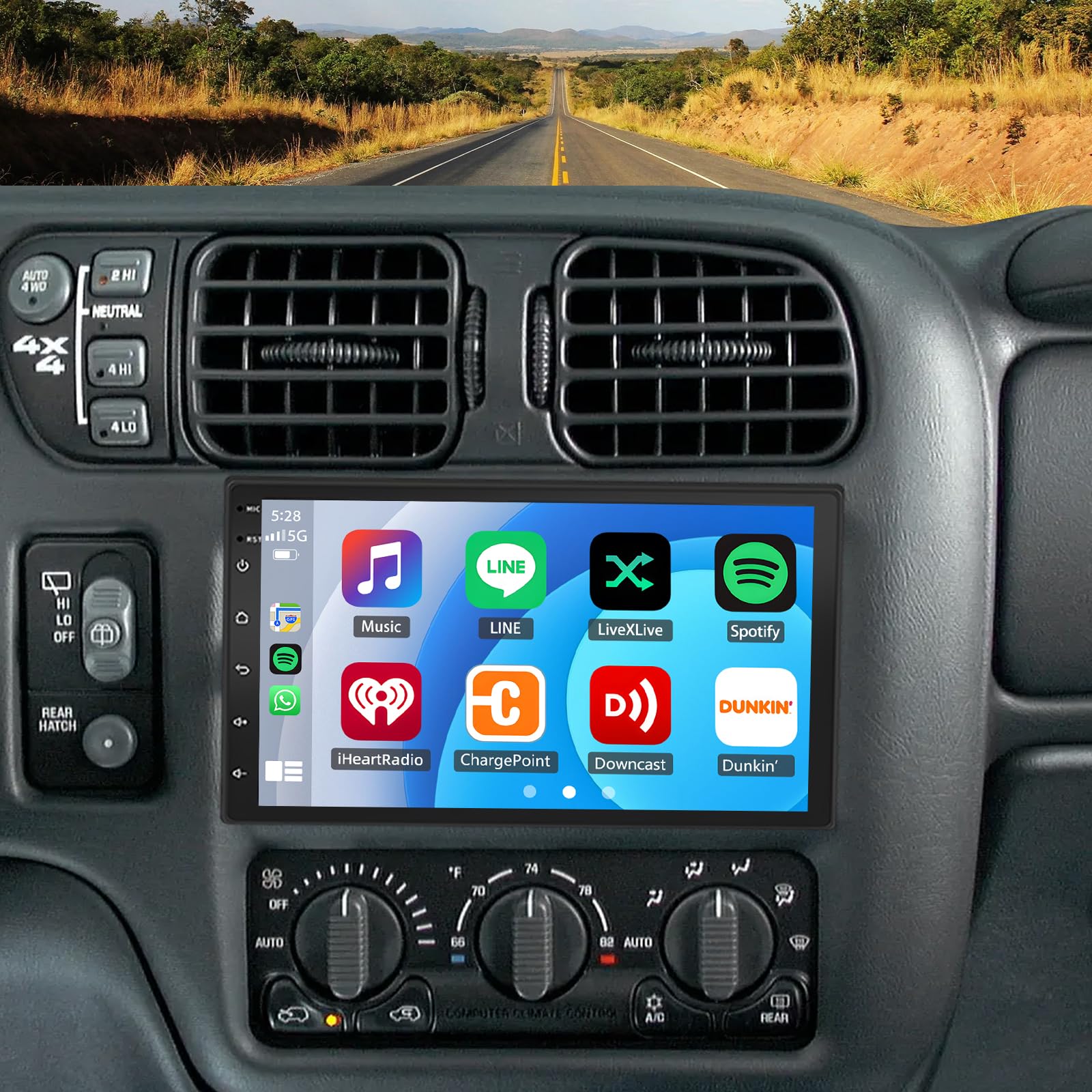 Amazon.com: Andorid 14 Car Stereo for Chevy S10 2003 2004 2005