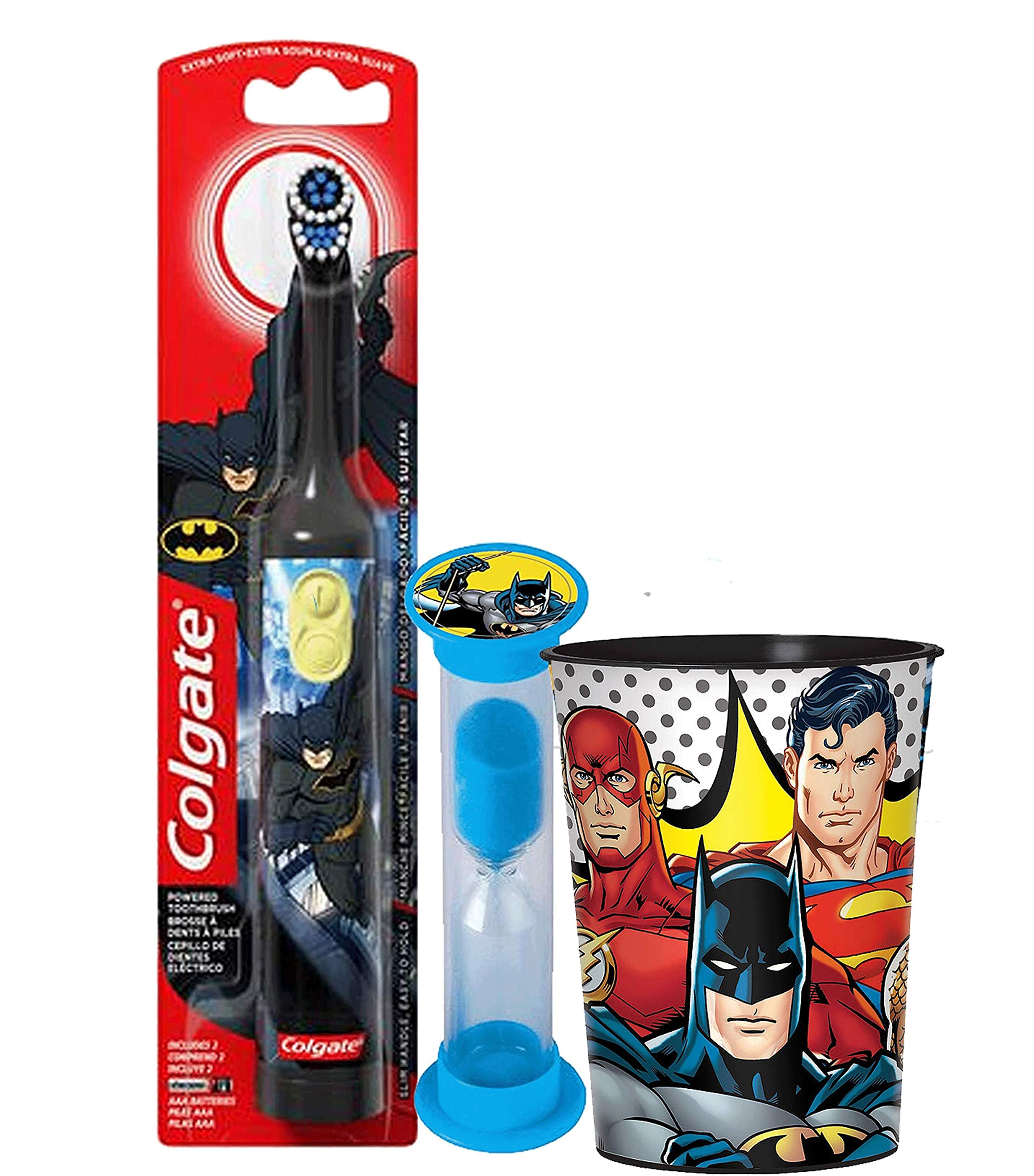 Buy Dc ComicsBatman 3Pc Bright Smile Oral Hygiene Bundle! Turbo Spin  Toothbrush, Brushing Timer & Mouthwash Rinse Cup! Plus Dental Gift Bag &  Tooth Saver Necklace! Online At Desertcartkuwait