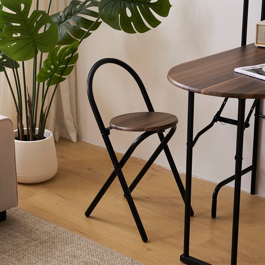 Amazon.co.jp: カウンターテーブルスツール 3点セット 【折り畳み式 Amazon.co.jp: カウンターテーブルスツール 3点セット 【折り畳み式