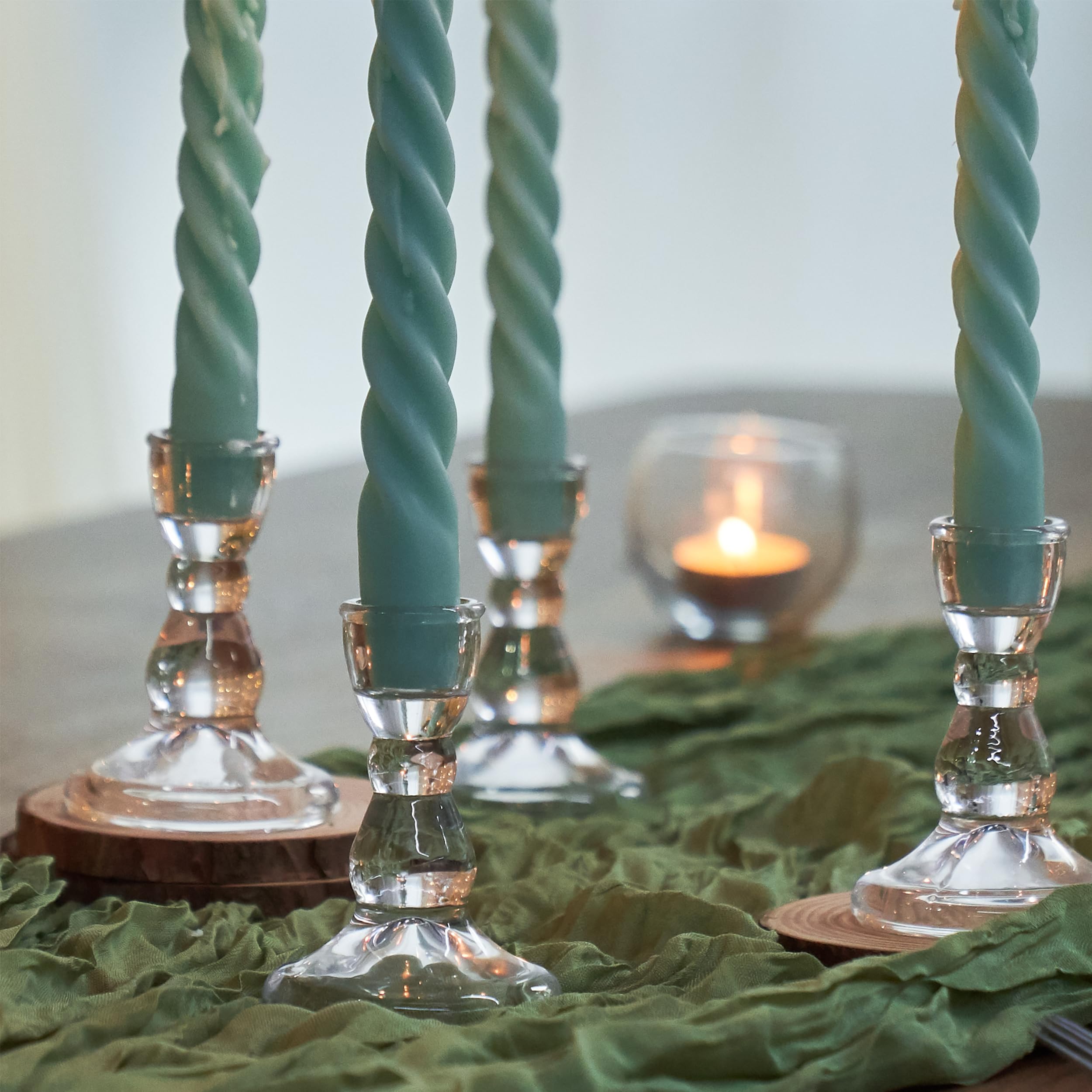 Juego De 8 Portavelas Para Candelabros Cónicos Para Centro De Mesa De Boda,  Candelabros Votivos De, image size:2500x2500