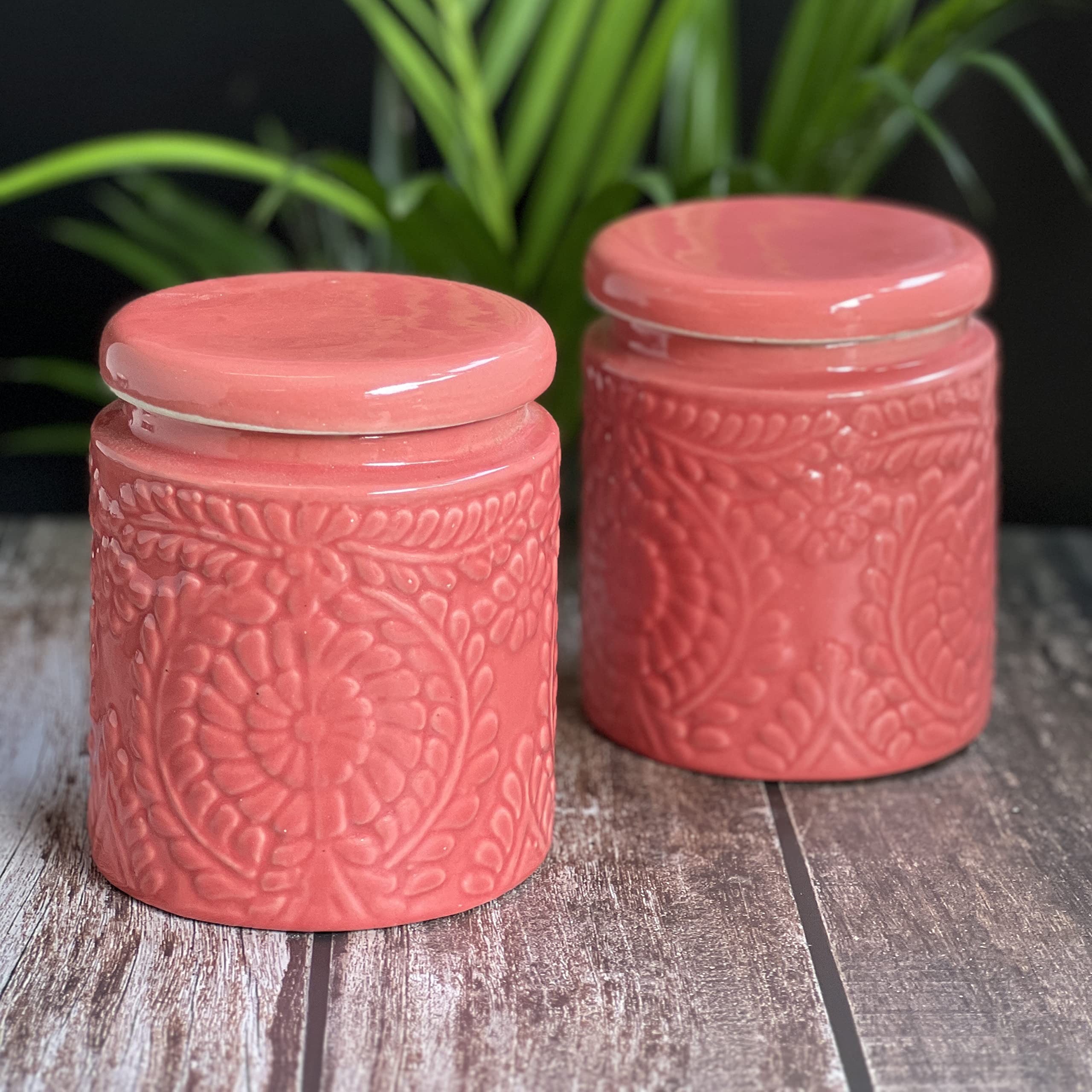 See full amazon price history chart for BACKKSPACE RETAIL Ceramics Storage Jars Set of 2 Each with 1kg Capacity -Pink | Ideal for Organizing and Storing Kitchen Essentials | Jars for Dining Table, Salt Containers, Sugar Storage BACKKSPACE RETAIL Ceramics Storage Jars Set of 2 Each with 1kg Capacity -Pink | Ideal for Organizing and Storing Kitchen Essentials | Jars for Dining Table, Salt Containers, Sugar Storage (B09XP3N12F) Amazon Price History, Amazon Price Tracker