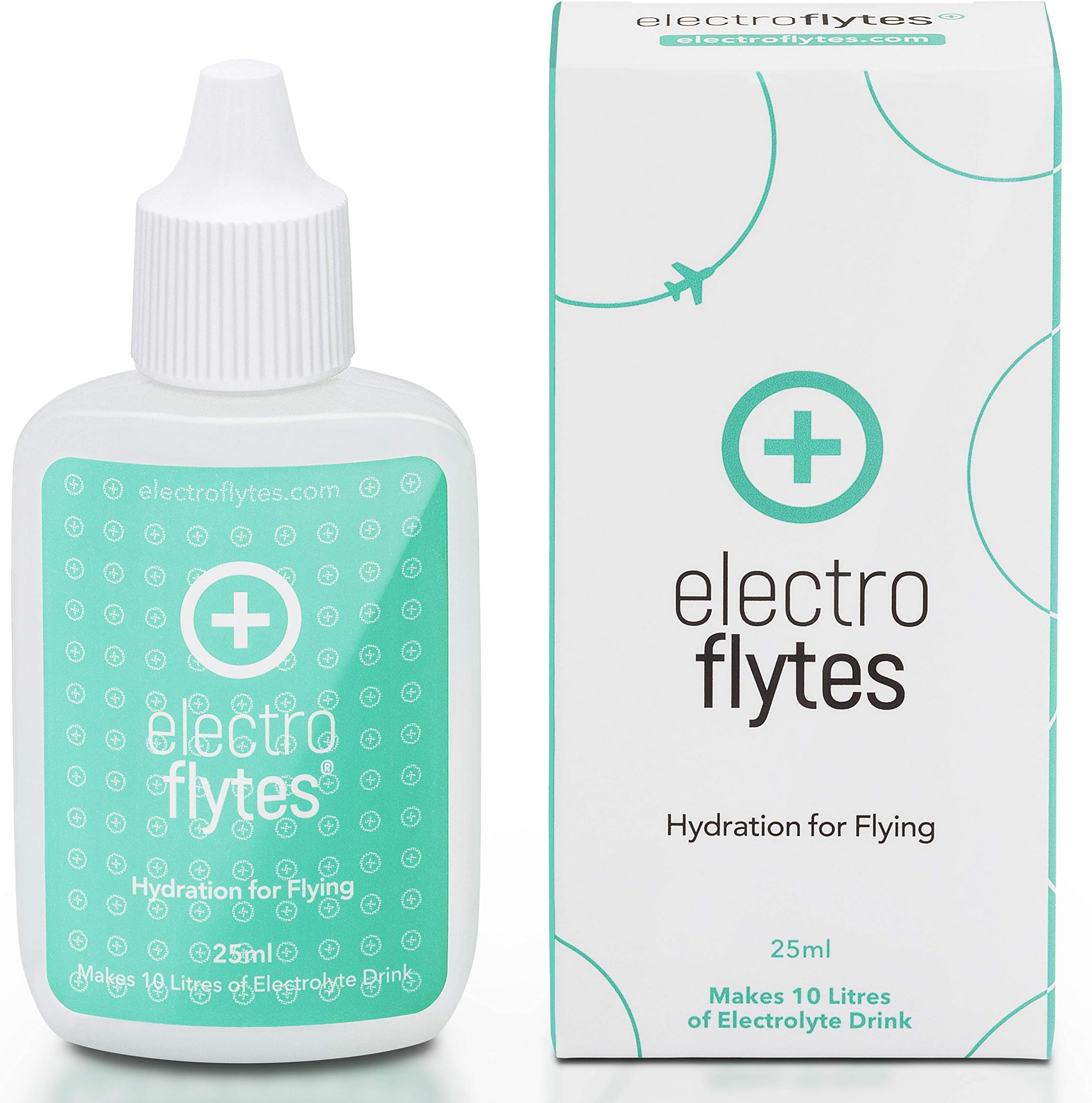 Electrolyte Drops 25ml – Rehydrate While Flying, Trace Mineral Drops for Travel, Jet Lag Relief, Hydration Support, Sugar-Free, Compact Travel Electrolytes - Green