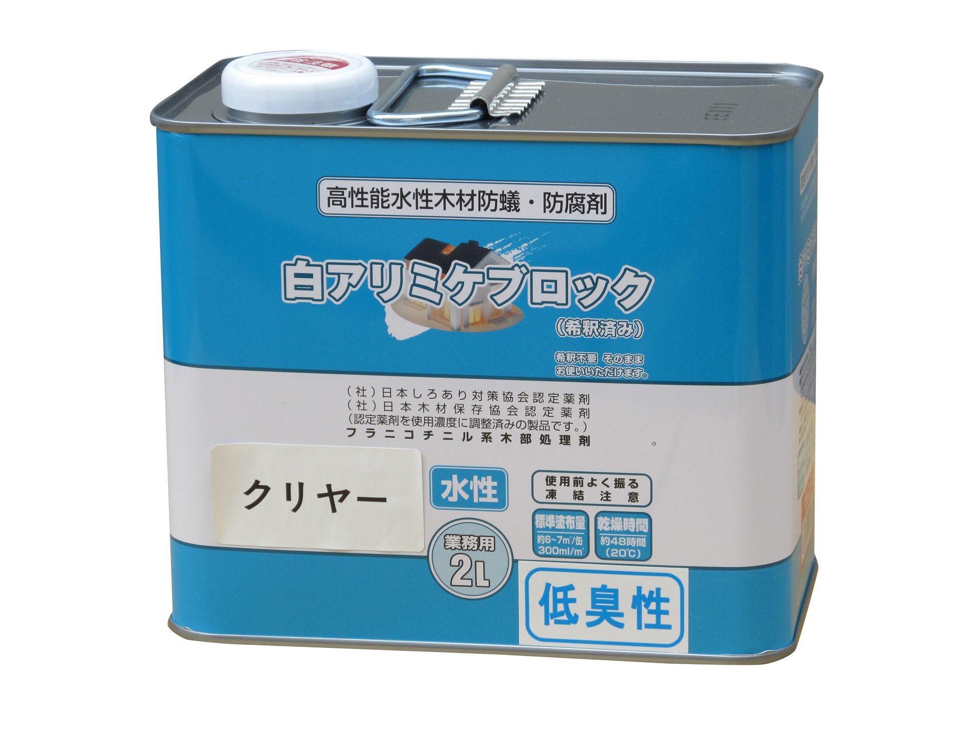 Amazon.co.jp: 吉田製油所木材防腐・駆除防蟻剤 白アリミケブロック