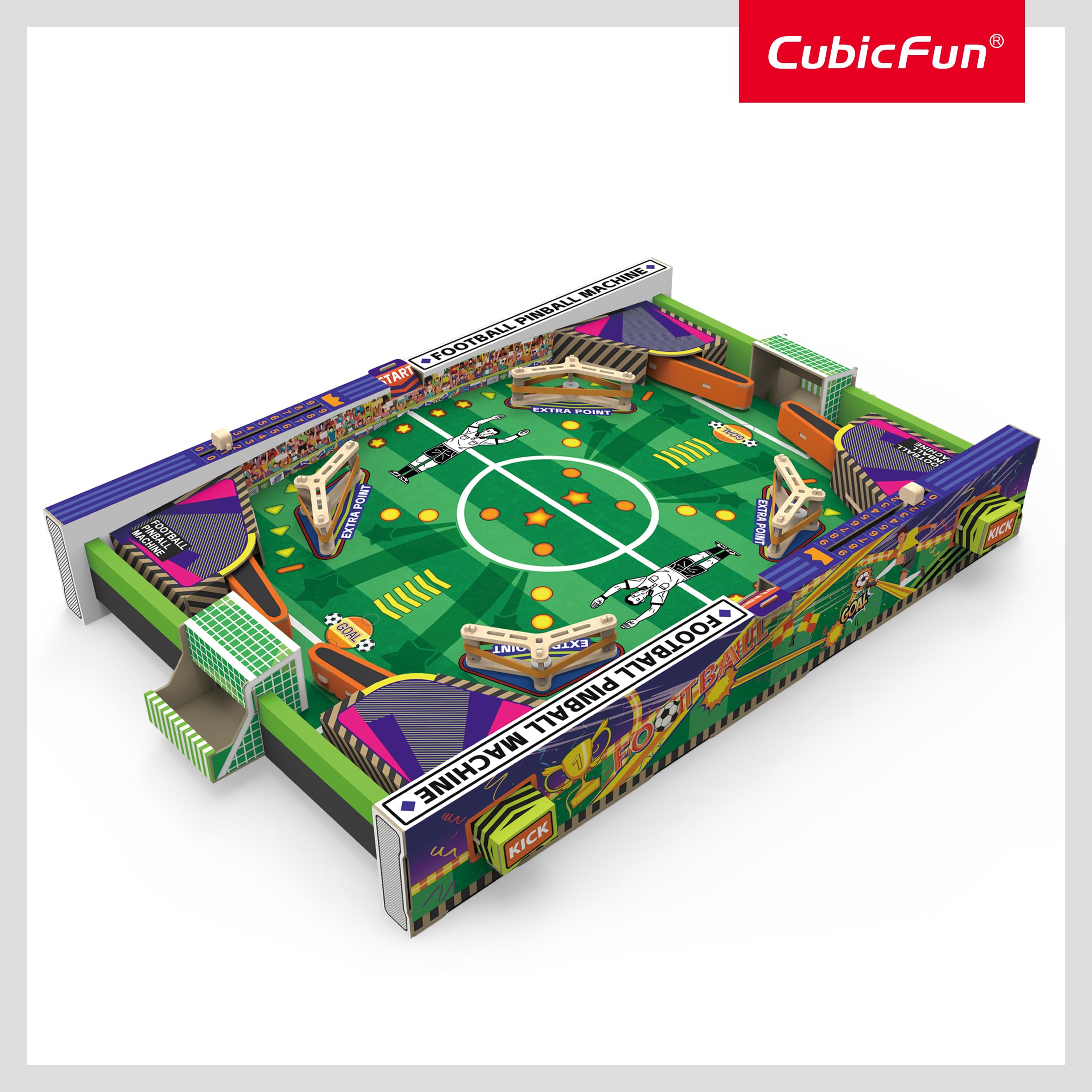 Z 様 National Geographic 3D Puzzle Football Pinball Machine 117-Pieces