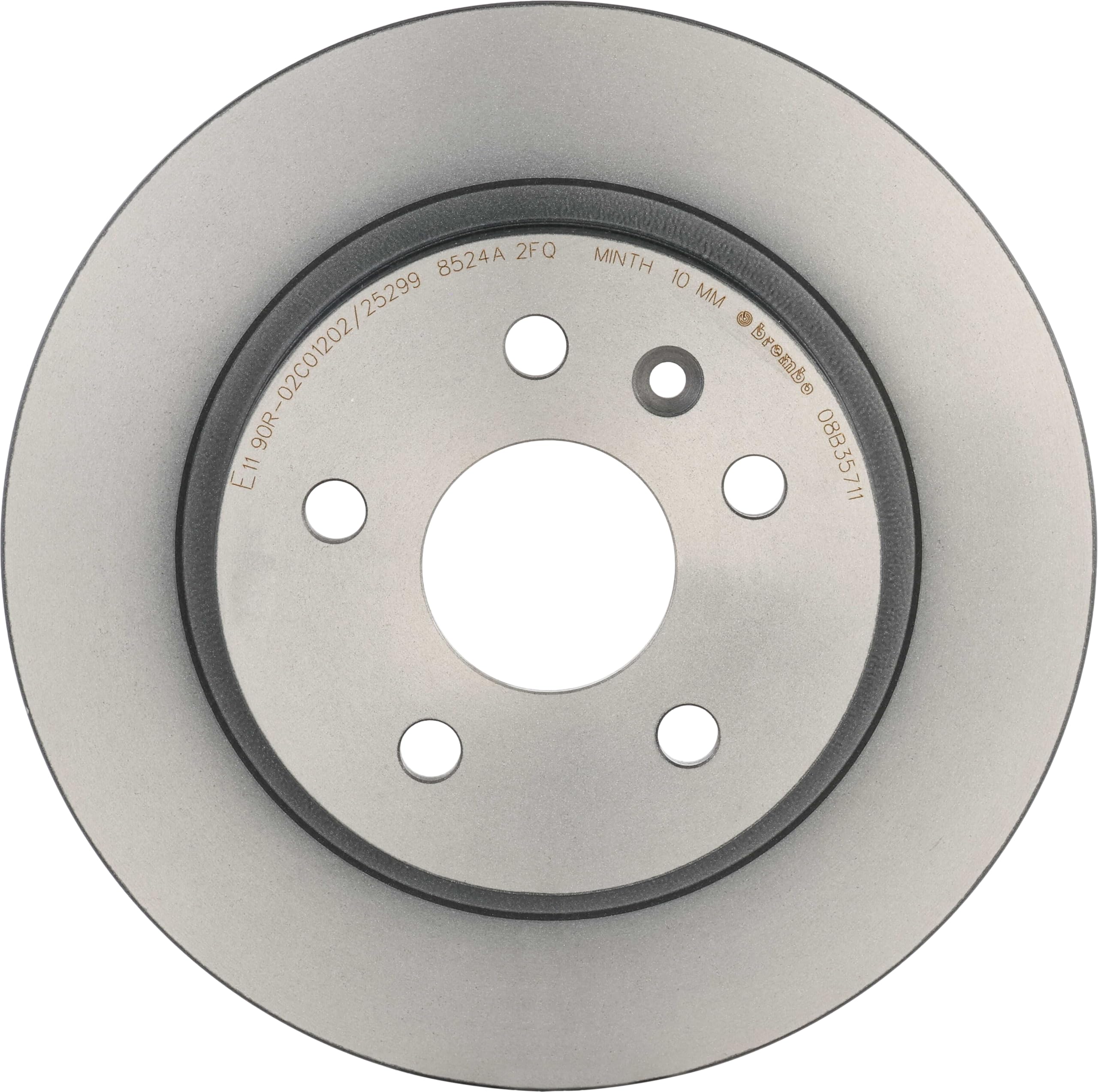Brembo 08.B357.11 - Disco Freno con Verniciatura UV (Set di 2) - Posteriore