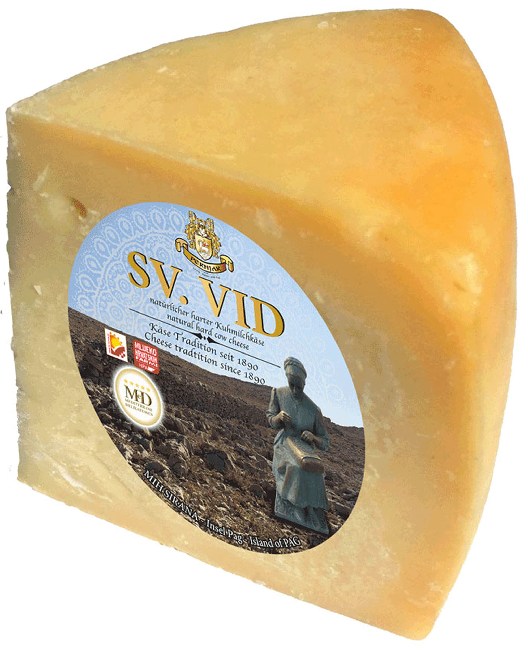 Käse Geschenkidee Käseliebhaber Trokut - Paski Sir Geschenkbox (Einweg)