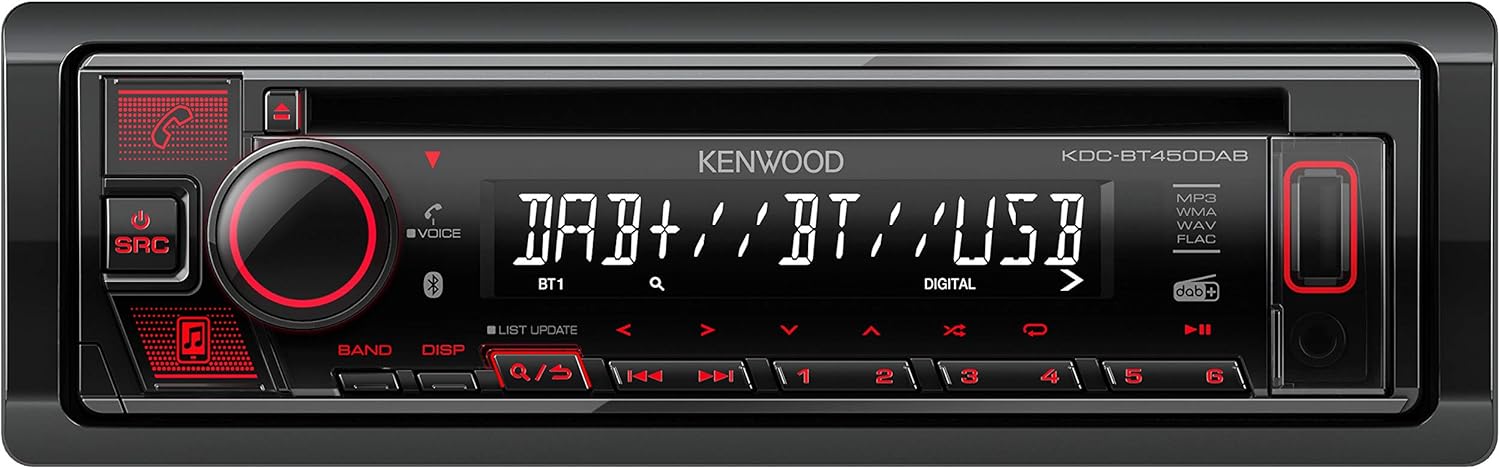 Buу 2 gеt 3 Kenwood KDC-BT450DAB CD Receiver with Bluetooth & DAB+ Radio