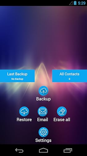 Contacts Backup and Restore
