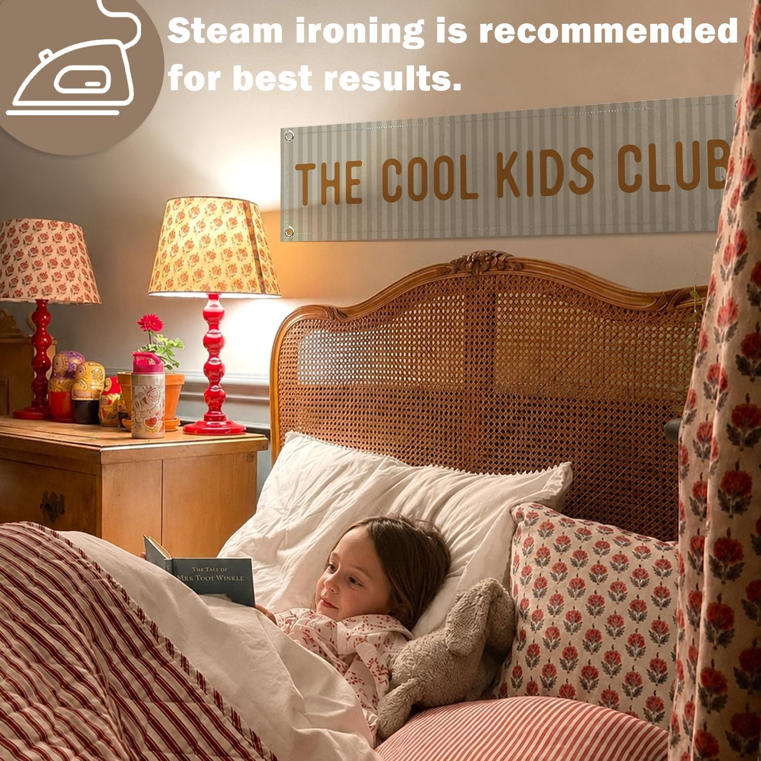 The Cool Kids Club Canvas Banner, Playroom Wall Decor image 3