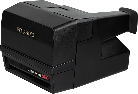 Impossible Polaroid 600 Sun 660 AF Camera, Black (1376)