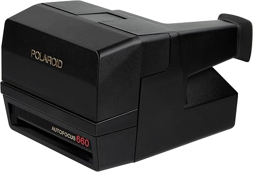 Impossible Polaroid 600 Sun 660 AF Camera, Black (1376)