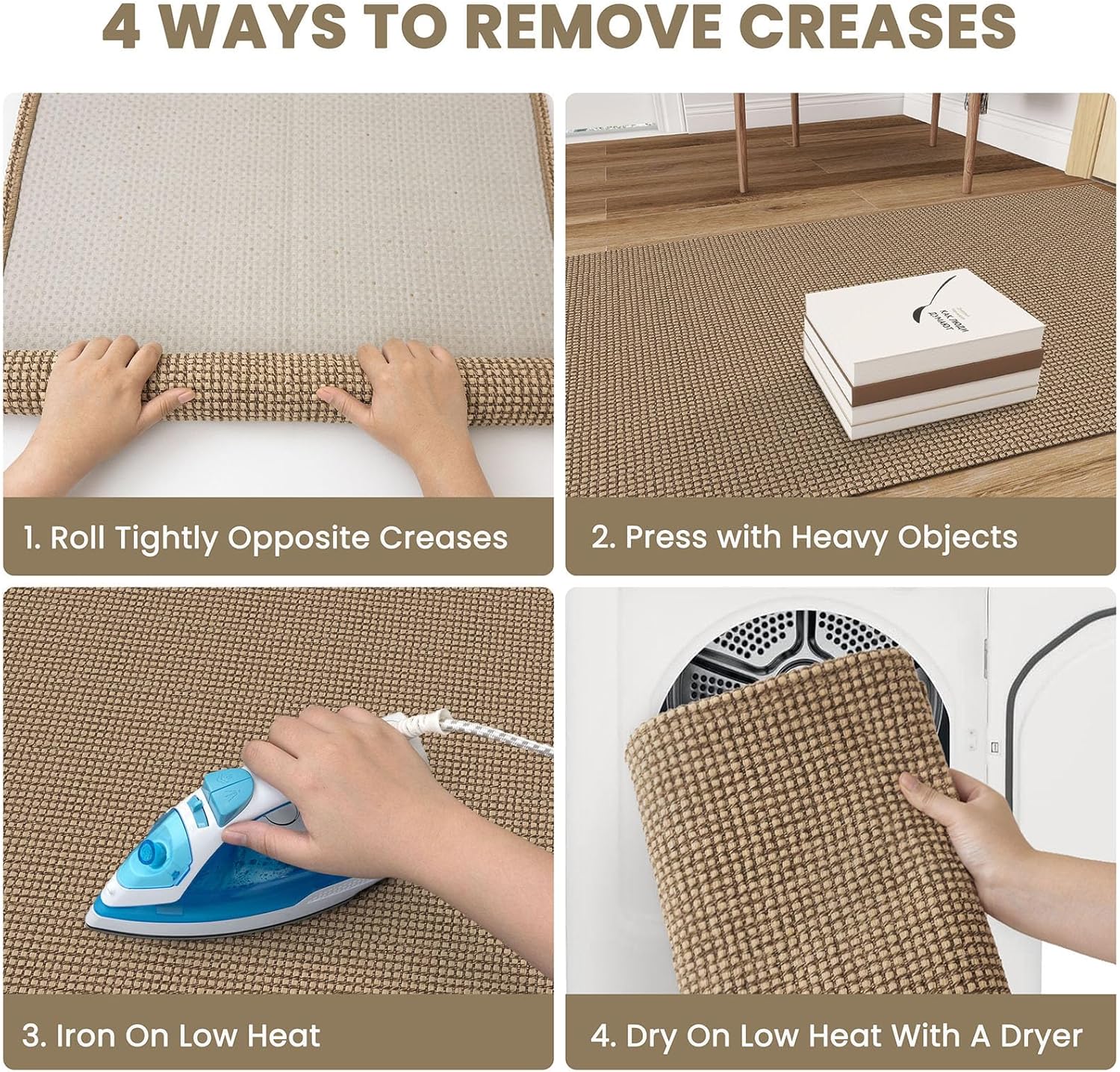 Transform Your Space with the Stylish and Washable Braided Area Rug