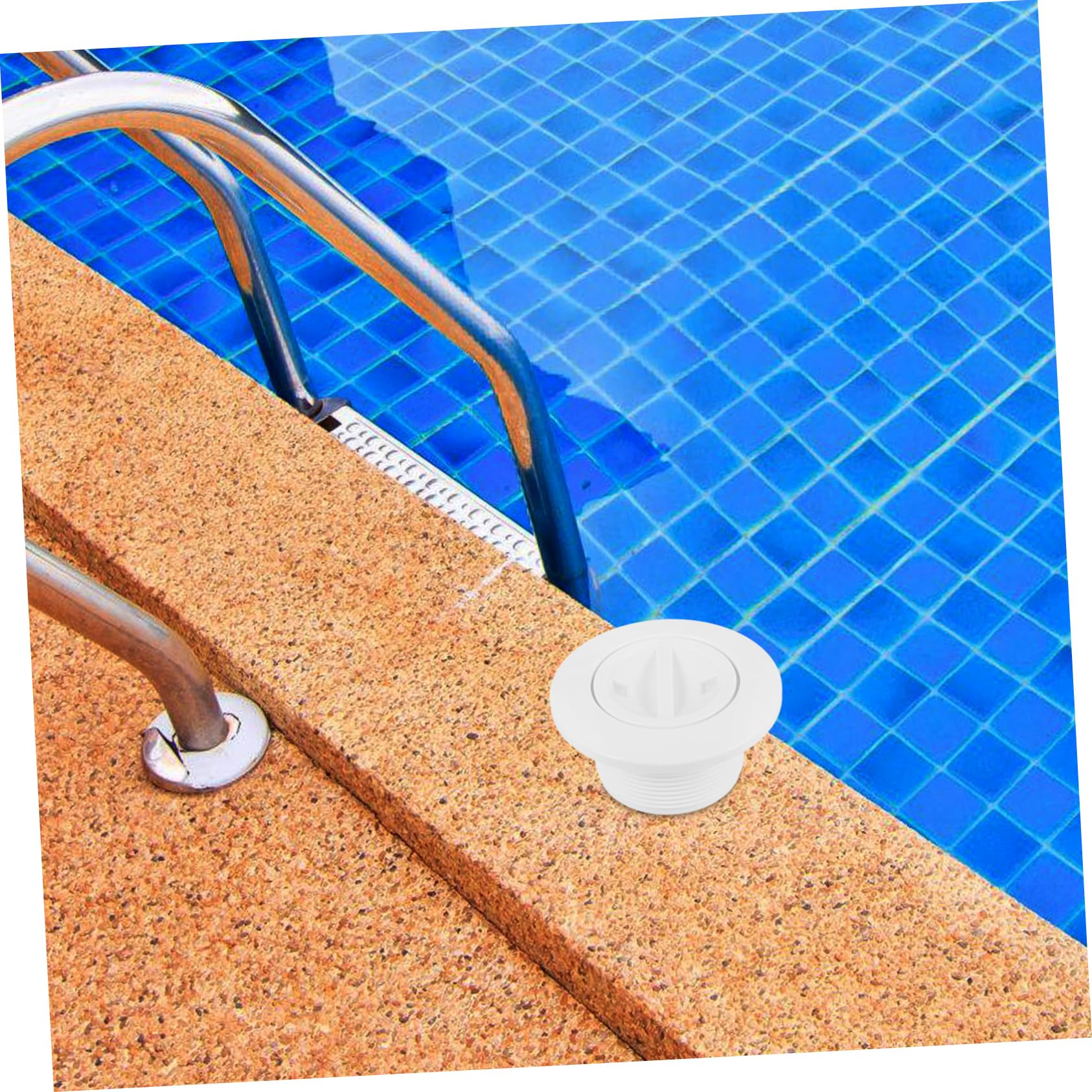 SUPVOX 2pcs Pool Vacuum Head Drain Cover Pool Main Drain Safety Shield Suction Access Plate