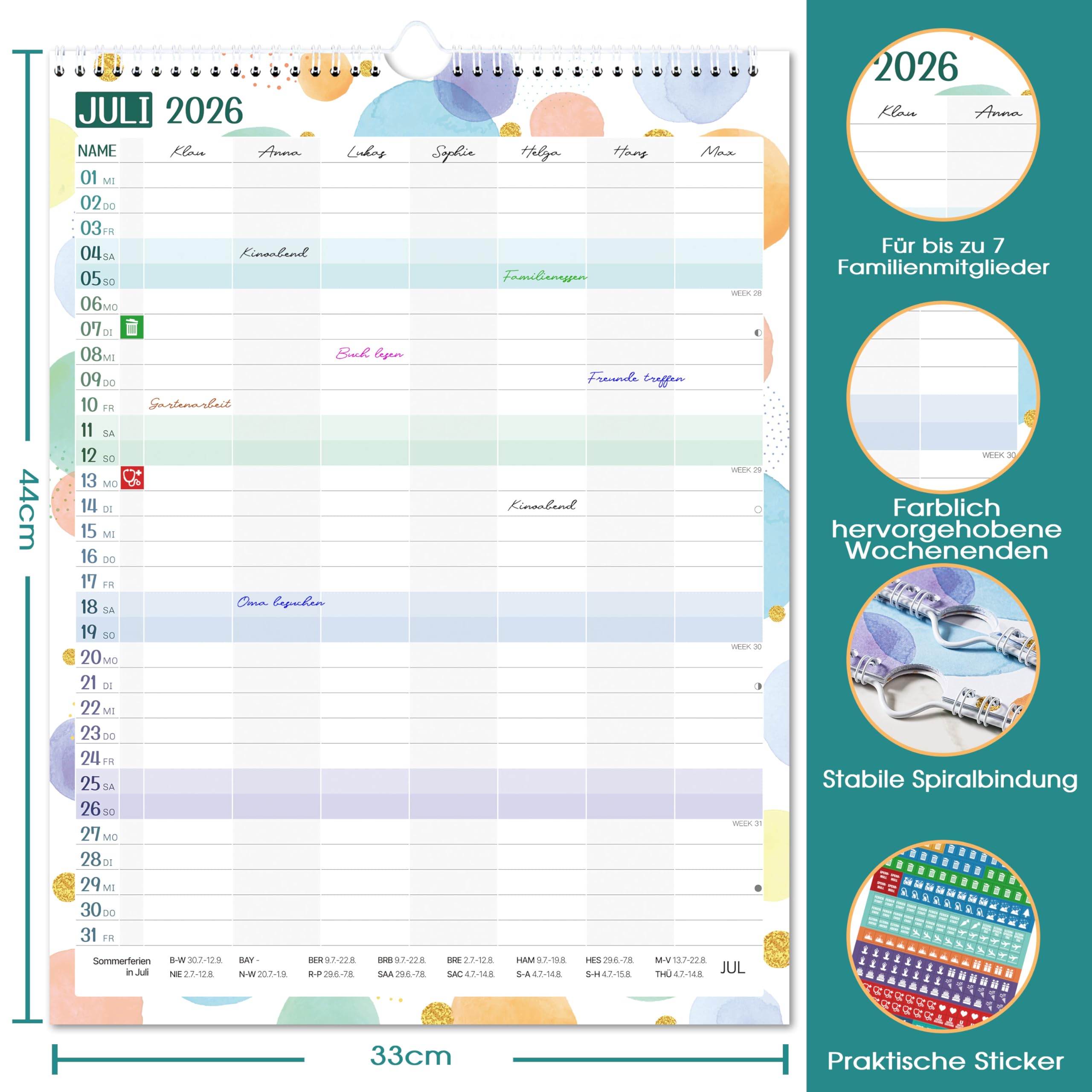 Janneke Brinkman Familie Weeknotitiekalender 2026 Kopen Janneke Brinkman Familie Weeknotitiekalender 2026 Kopen