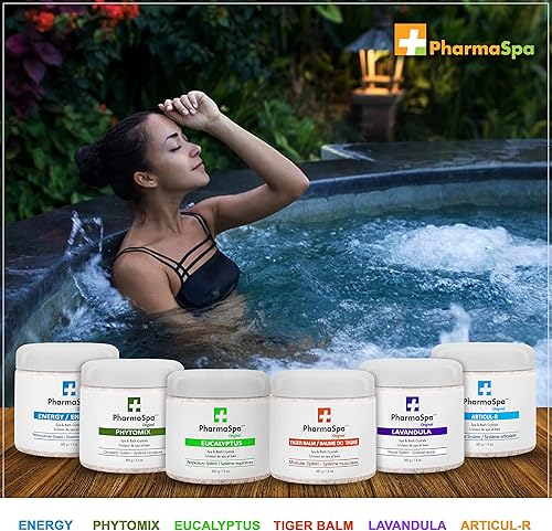 Miniatura 5 de Original Cristales de spa y baño con extractos totalmente naturales - 385 g13 oz - Sal de baño Epsom para bañera de hidromasaje aromaterapia y