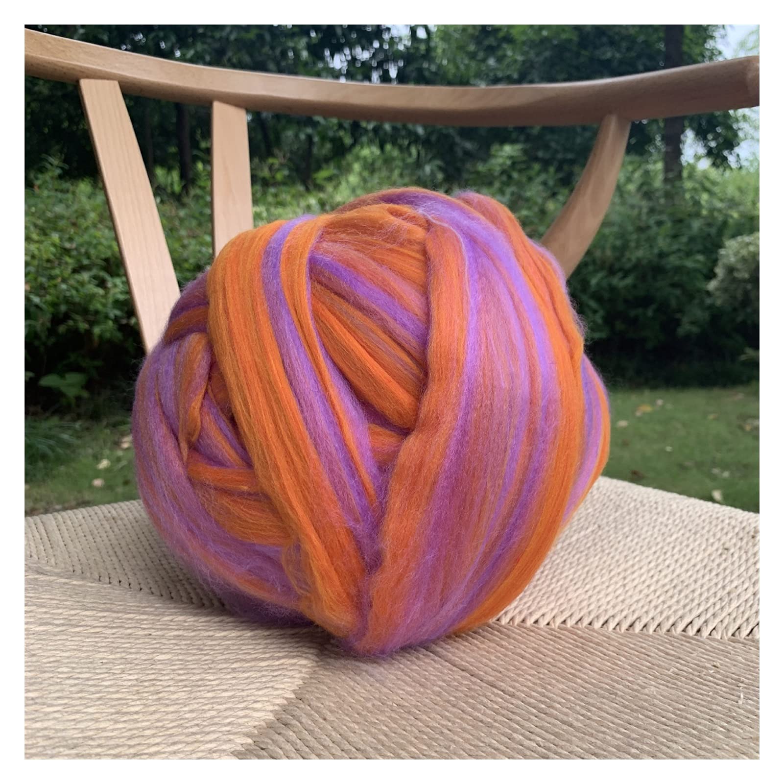 Chunky Yarn 1000g DIYCOARSE Hand strickende Decke Arm Stricken Decke Nachahmung Super Grob Blanket Leitung Riesengarn für Decken, Häkeln, Bohnen Paste. (Color : 23, Size : 1KG)