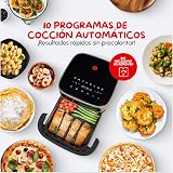 Moulinex Air Fryer, Extra Large Cooking Area, Large Basket, Up to 1 kg of French Fries, Compact Design, Extra-Crisp Technology, Port, Black, Easy Fry XL Surface, AL4018F0 - 7