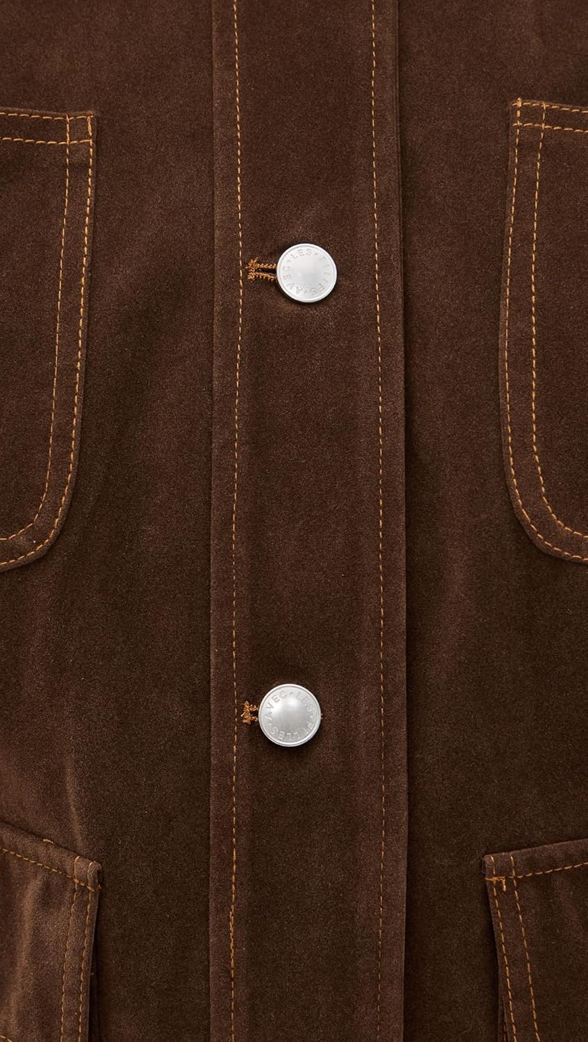 Avec Les Filles Womens Cropped Barn Jacket - Image 6