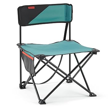 2個　QUECHUA (ケシュア) セット　キャンプ 折りたたみ式 ローチェア QUECHUA (ケシュア) キャンプ 折りたたみ式 ローチェア