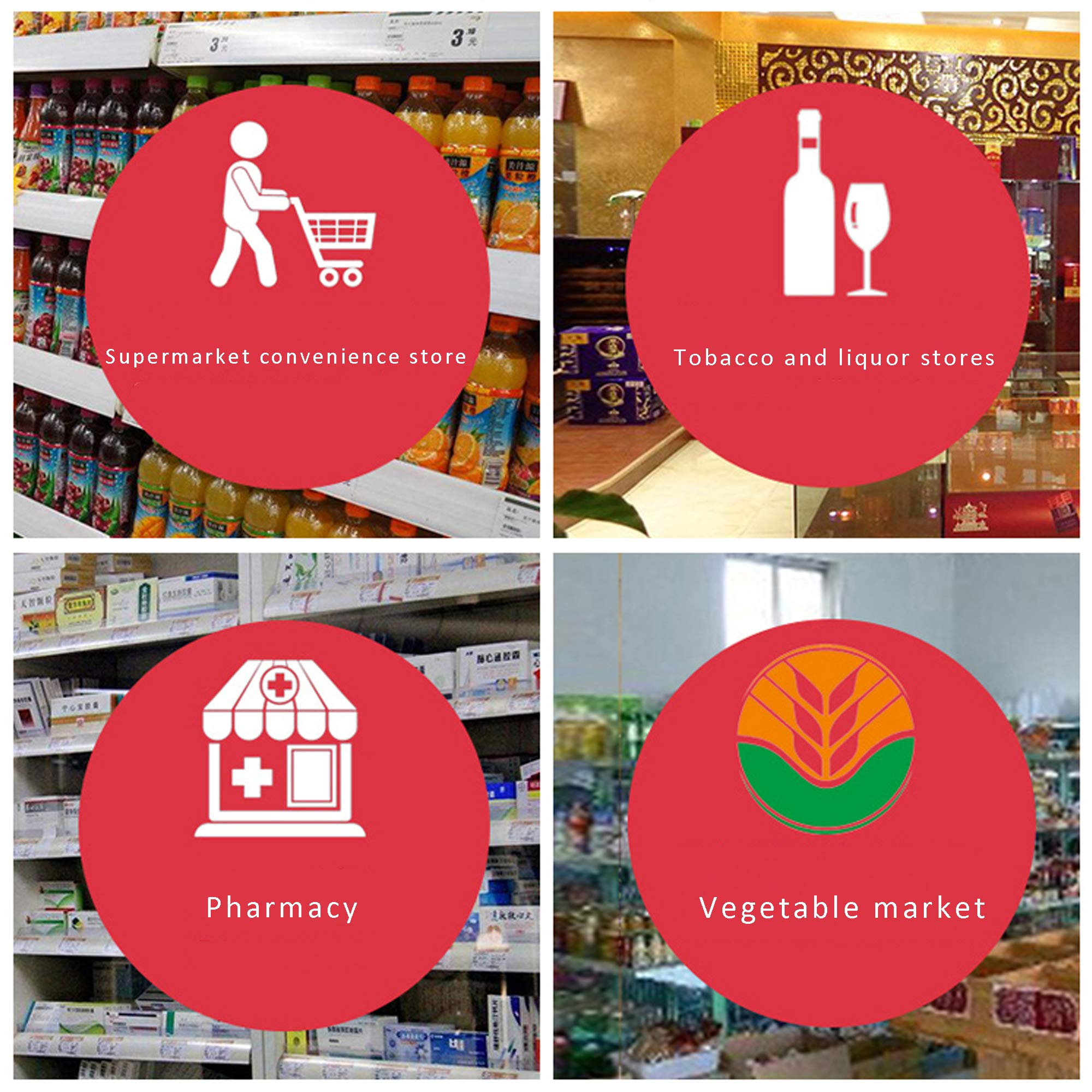 50pcs Clear Plastic Label Holders Clip On Sign Display Holder for Wire