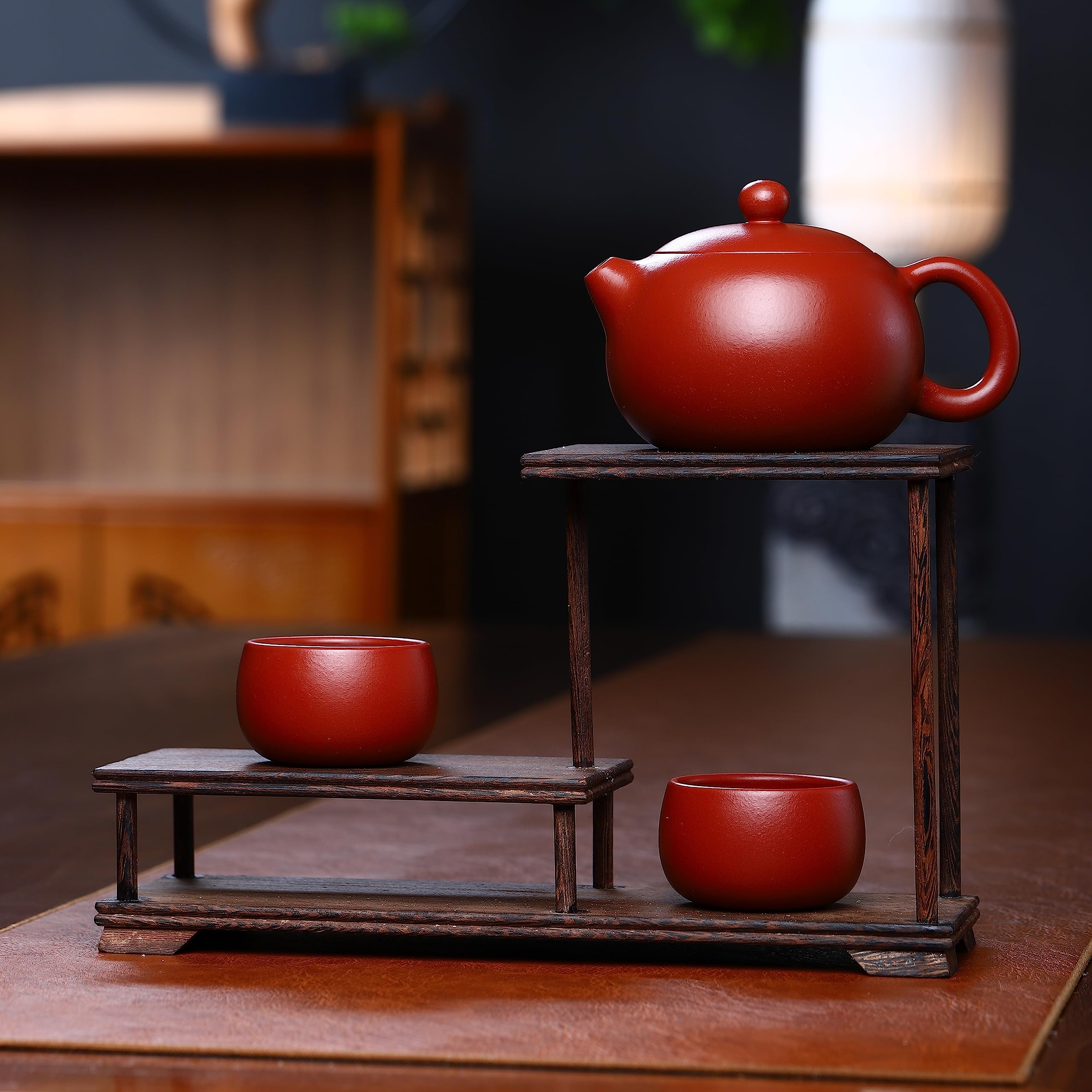 Amazon | SILINE 中国宜興紫砂ポット茶器セット、1ポット2カップ、お茶