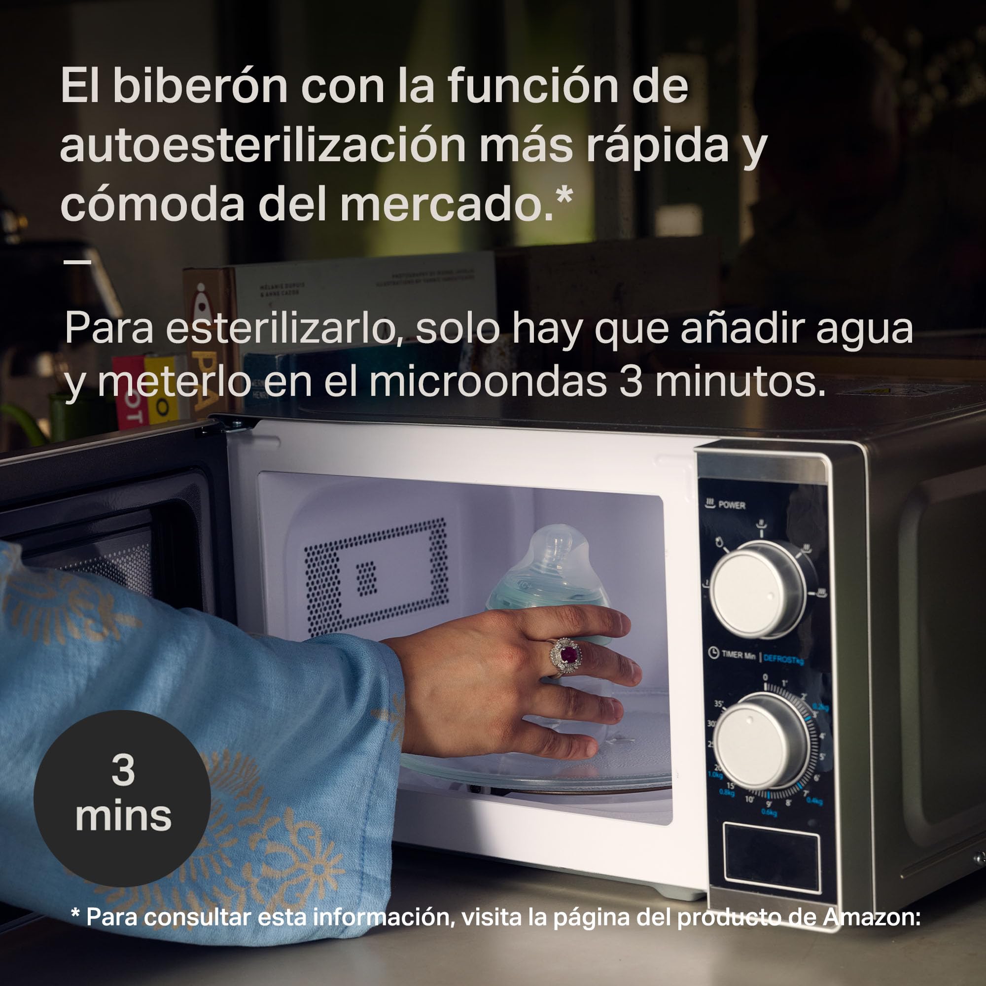 Tommee Tippee Set de inicio Natural Start de cristal, biberones anticólicos de 150 ml y 250 ml con tetina de flujo lento y extralento, tetinas que imitan la forma del pecho, con autoesterilización