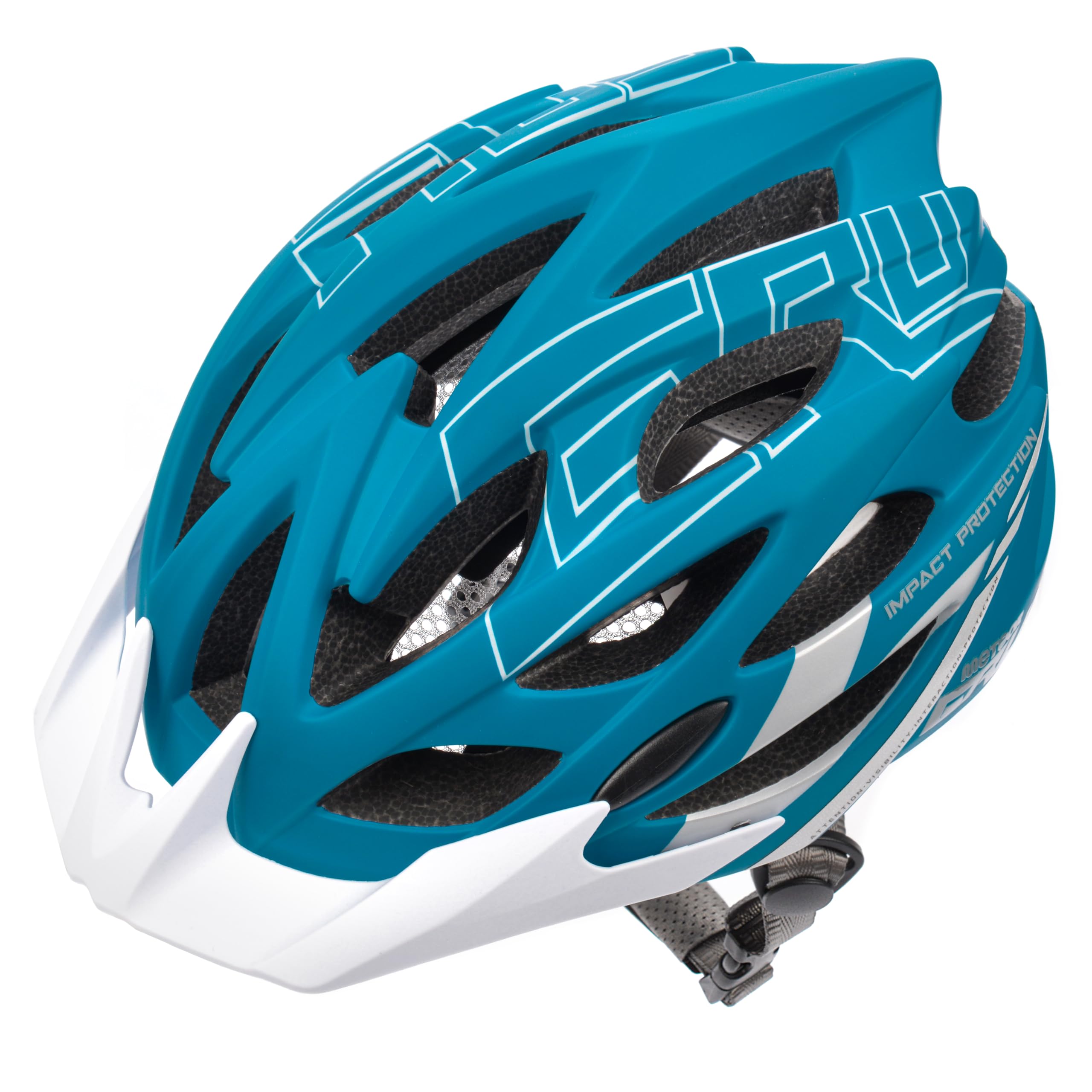 meteor Casco Bici Ideale per Giovani e Adulti Caschi Perfetto per Downhill Enduro Ciclismo MTB Scooter Ideale per Tutte Le Forme di attività in Bicicletta Gruver