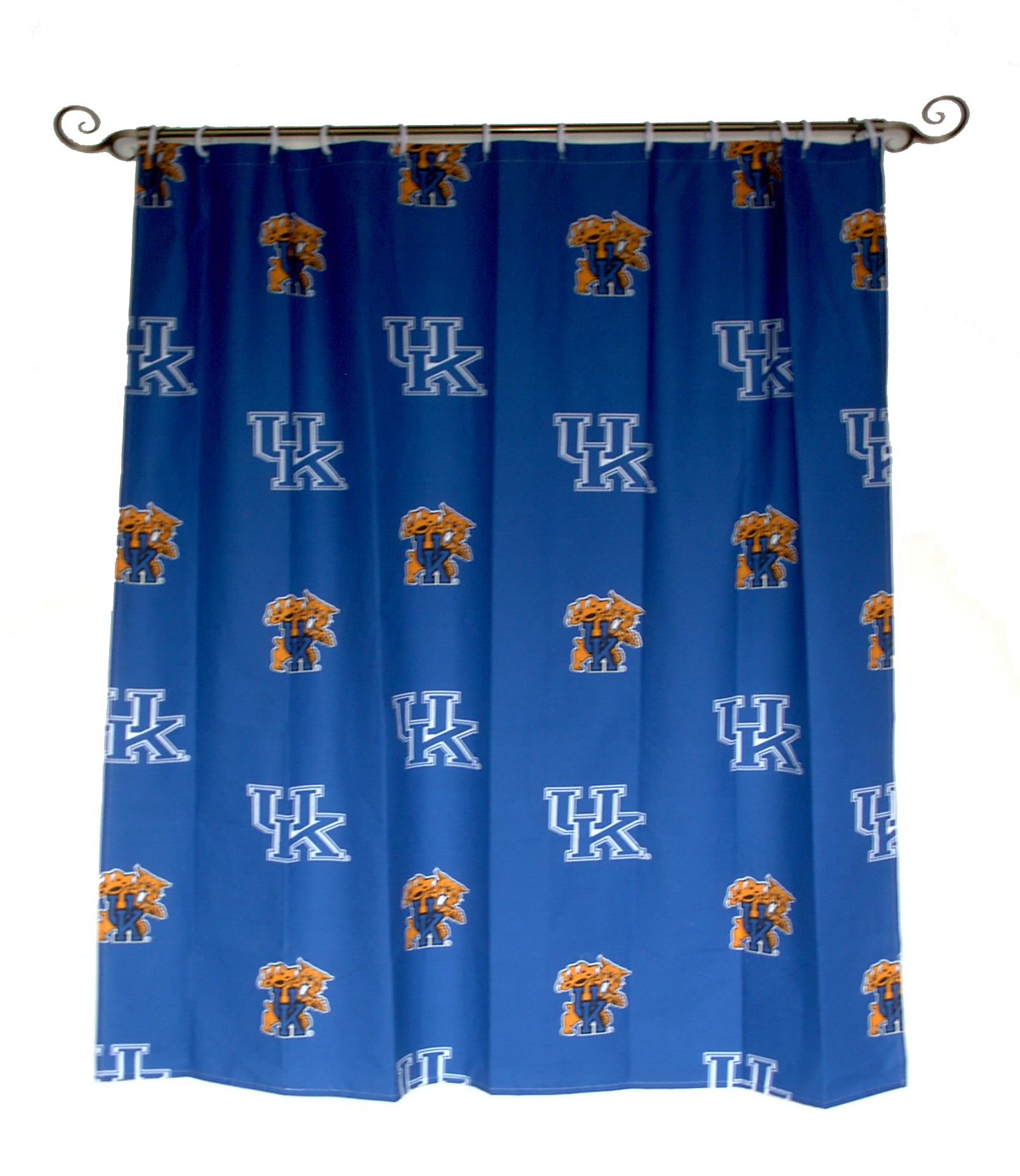 College Covers Everything Comfy Kentucky Wildcats Bright and Colorful Shower Curtain Cover 70" x 72"