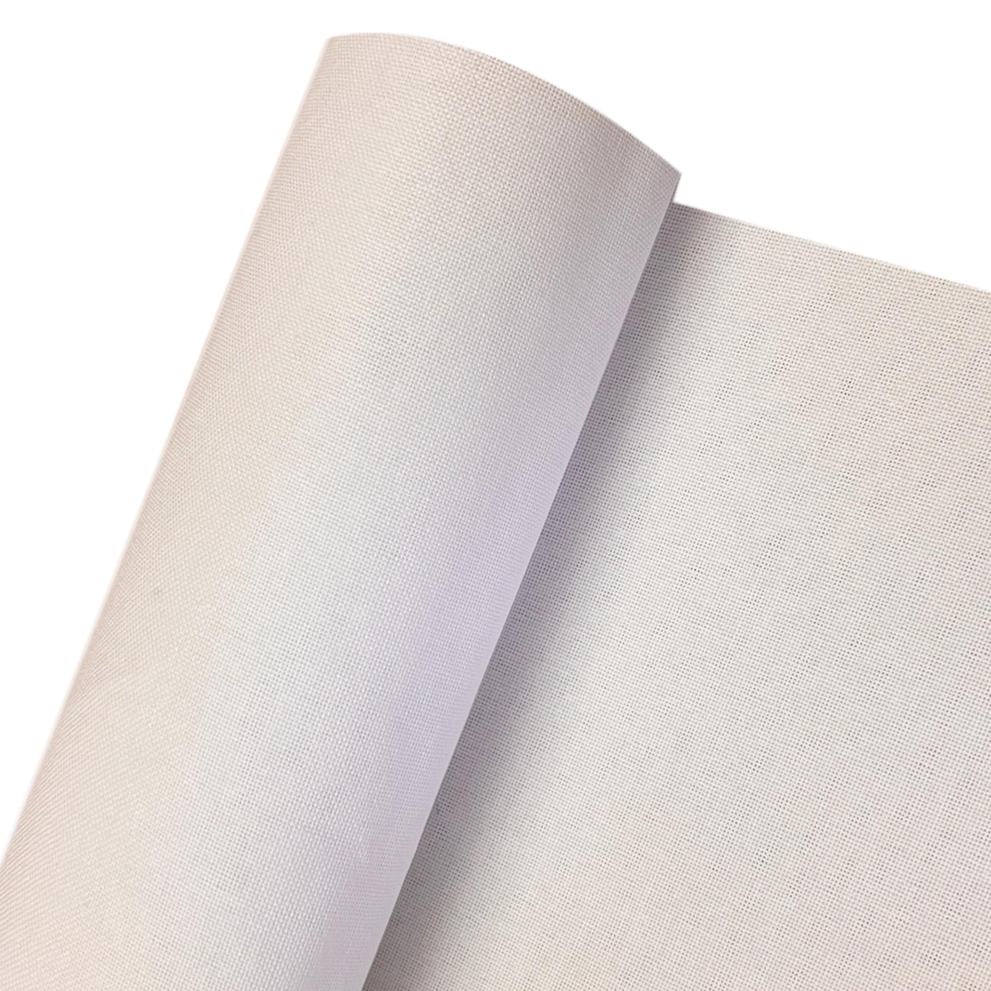 36 Count Evenweave Cotton Embroidery Fabric, White (58" W x 19" L)